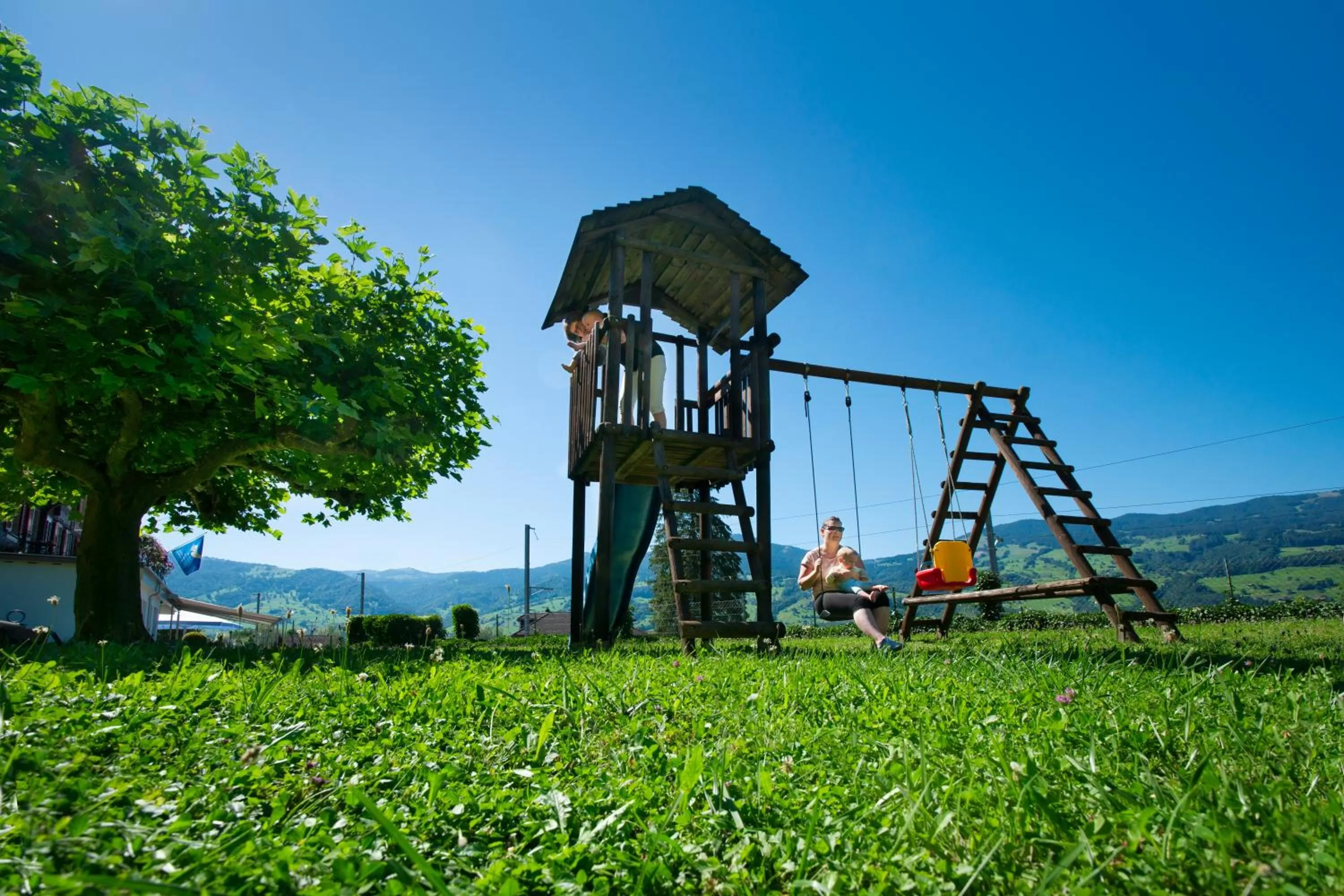 Children play ground in Landgasthof Zollhaus