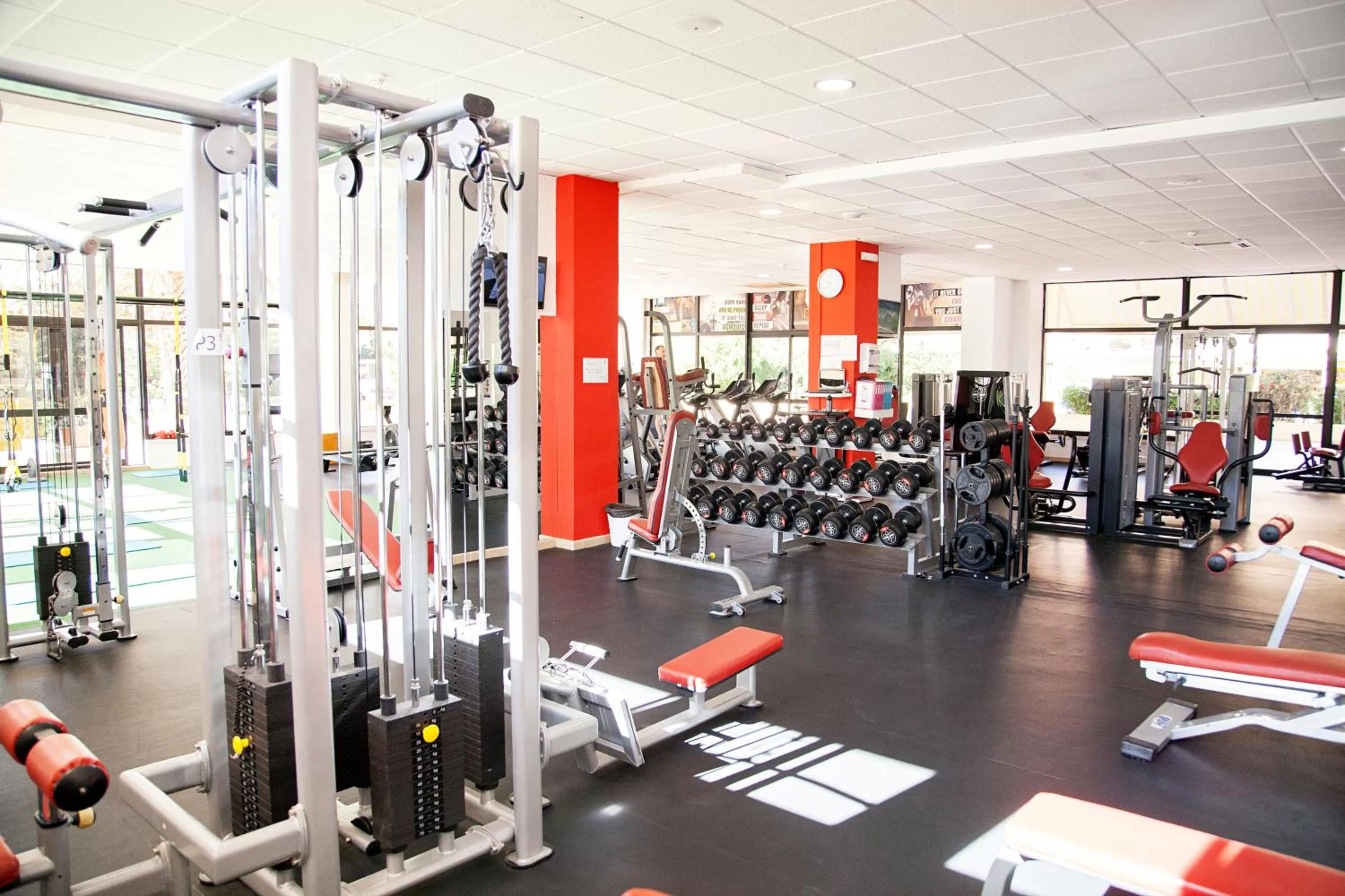 Fitness centre/facilities in RR Club Amarilis