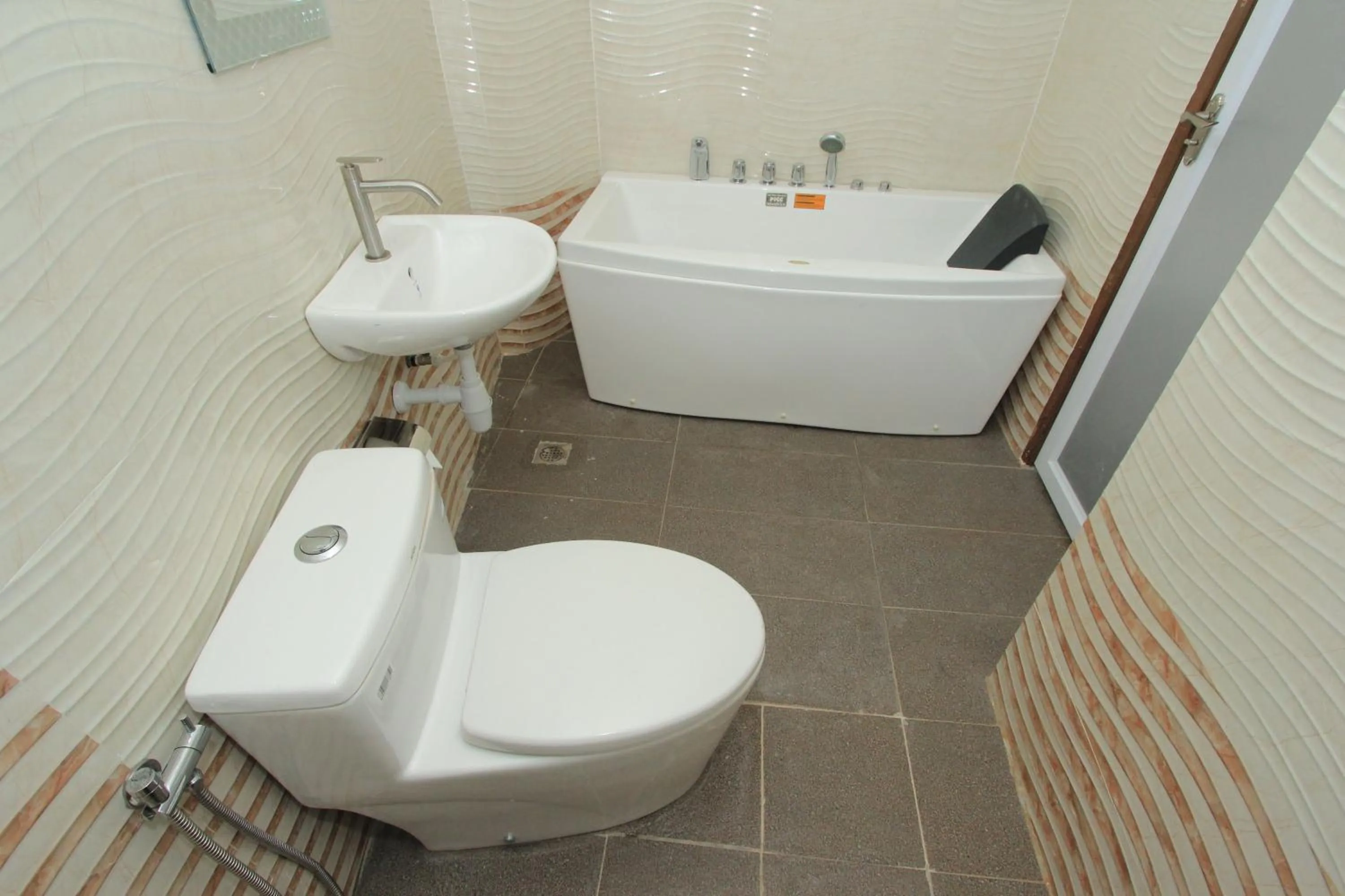 Toilet in Veer Hotel