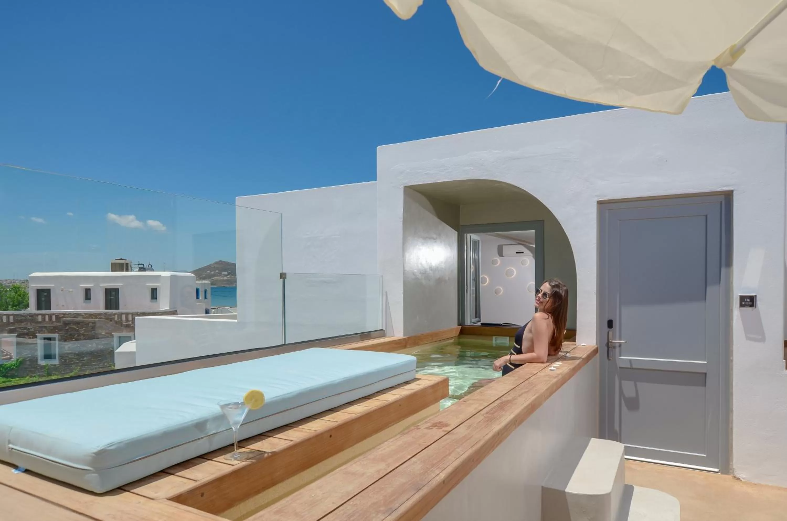 Swimming pool in Argo Boutique Hotel