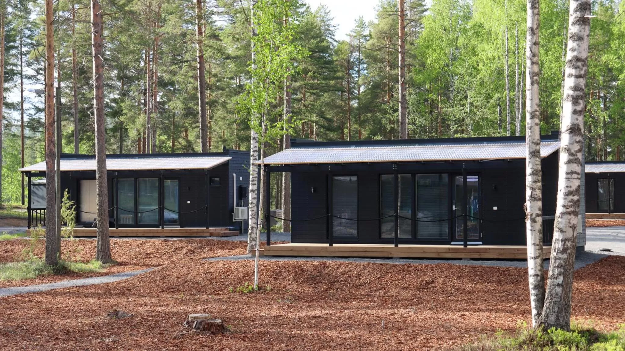 Facade/entrance in Pistohiekka Resort