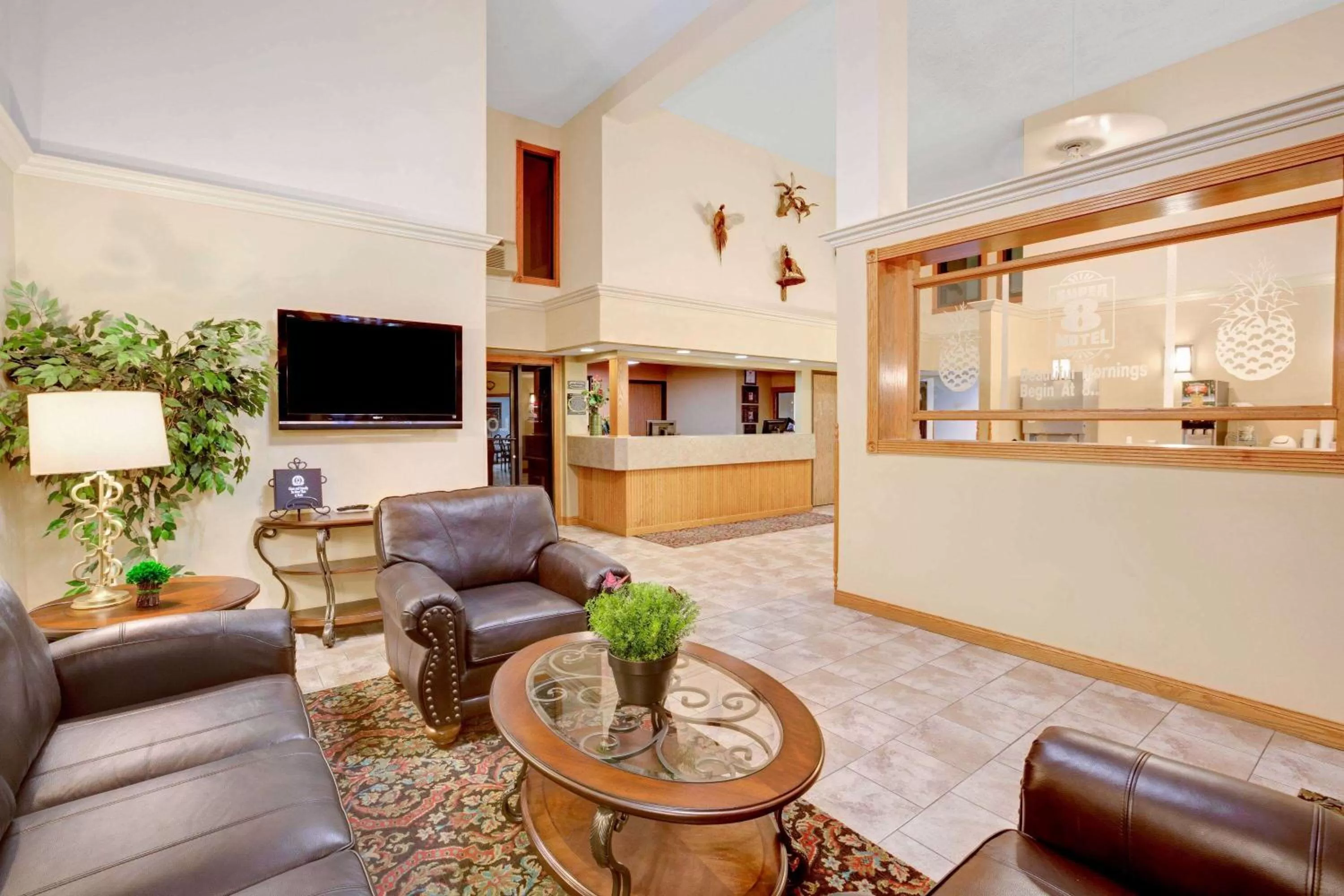 Lobby or reception in Super 8 by Wyndham Aberdeen East