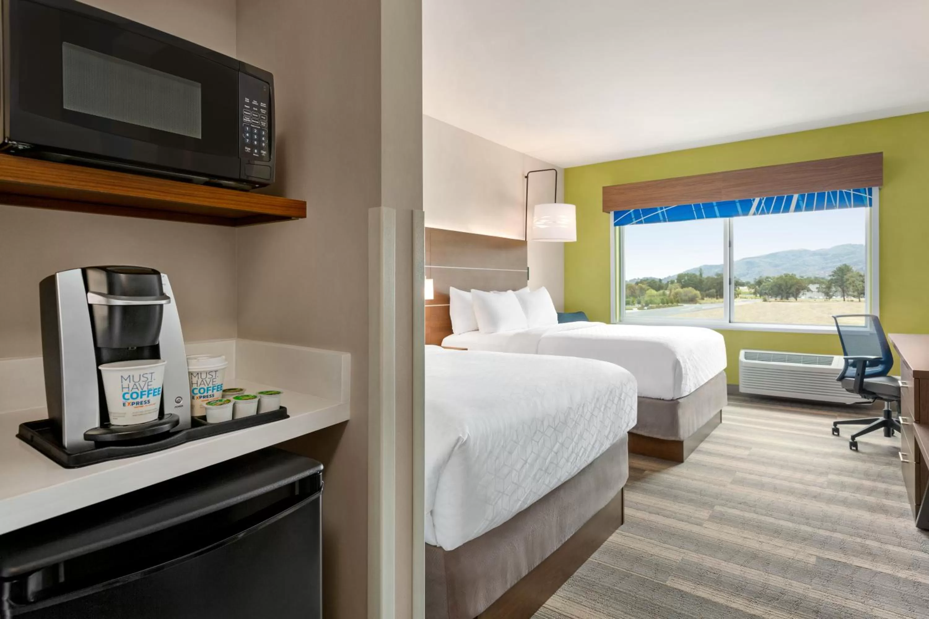 Queen Room with Two Queen Beds - Non-Smoking in Holiday Inn Express & Suites - Ukiah, an IHG Hotel