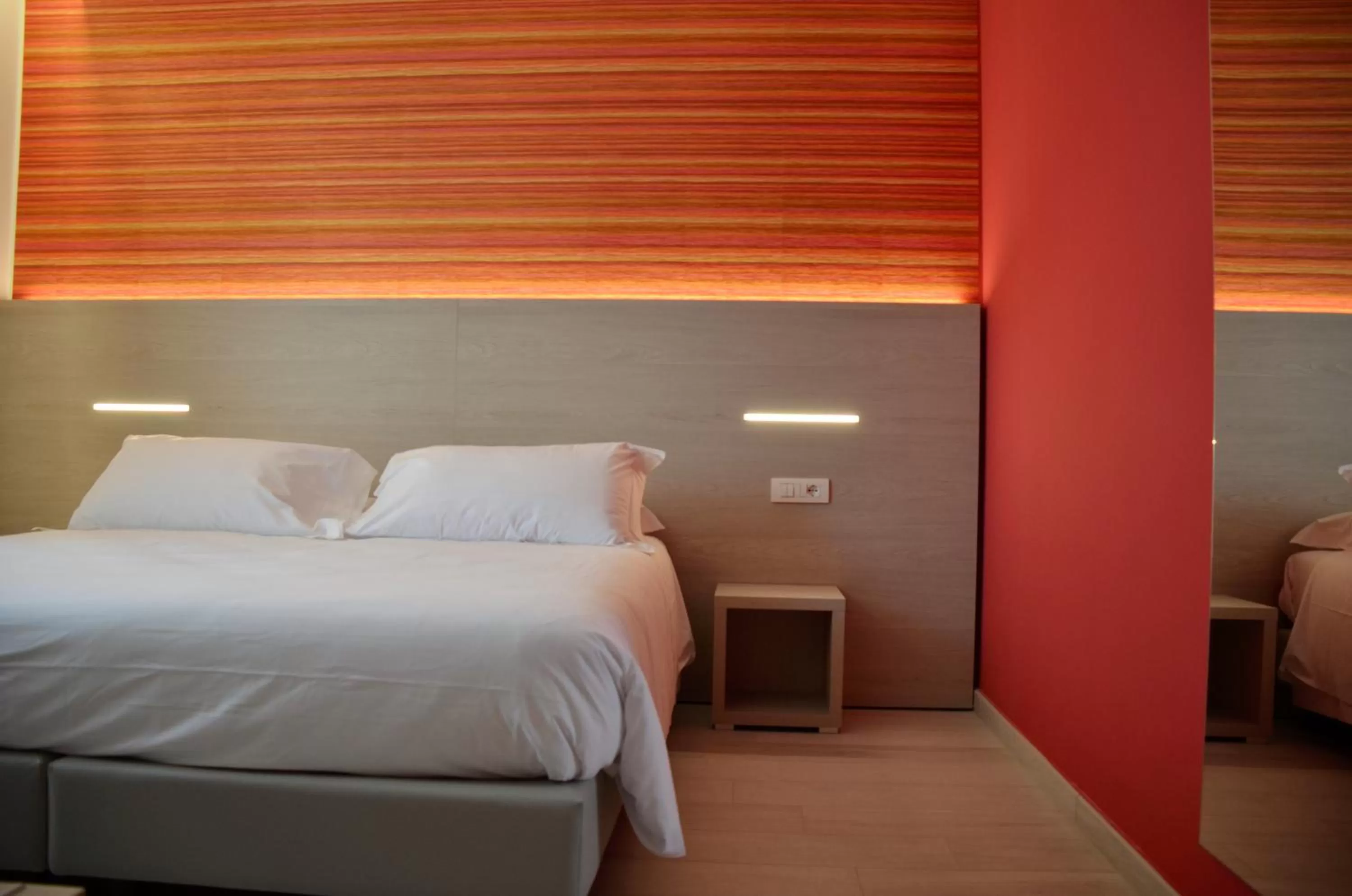 Decorative detail, Bed in Hotel San Marco