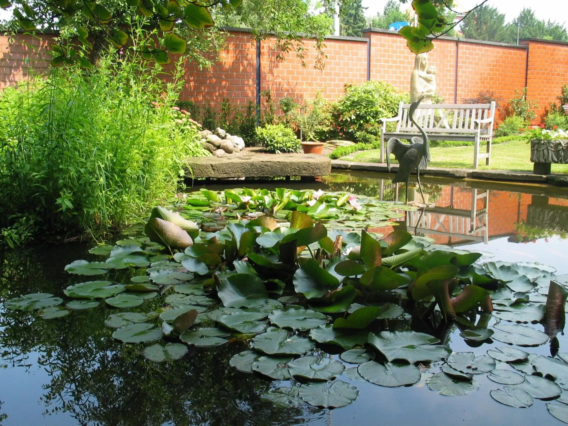 Garden in Hotel Lindenhof