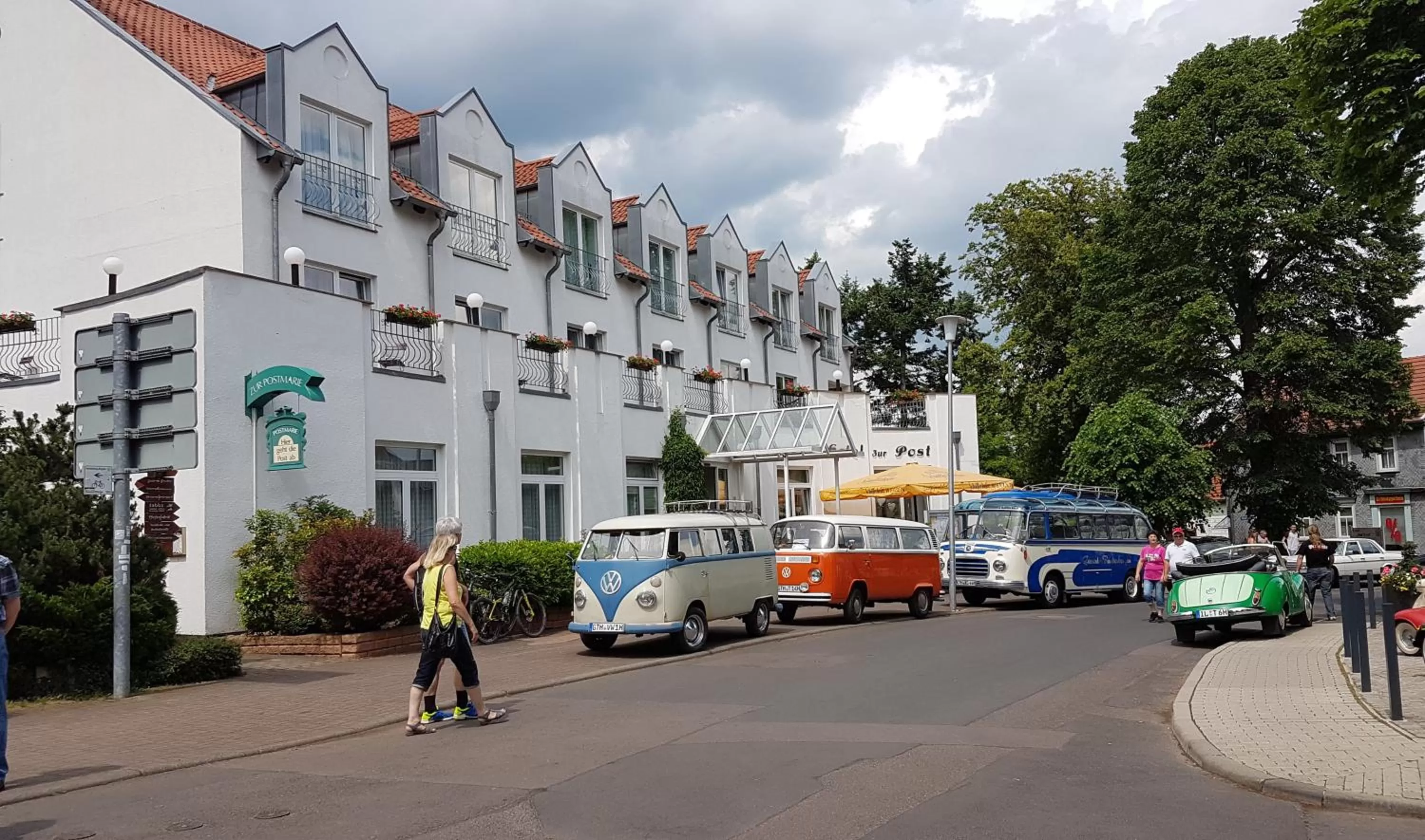 Facade/entrance in AKZENT Hotel Zur Post