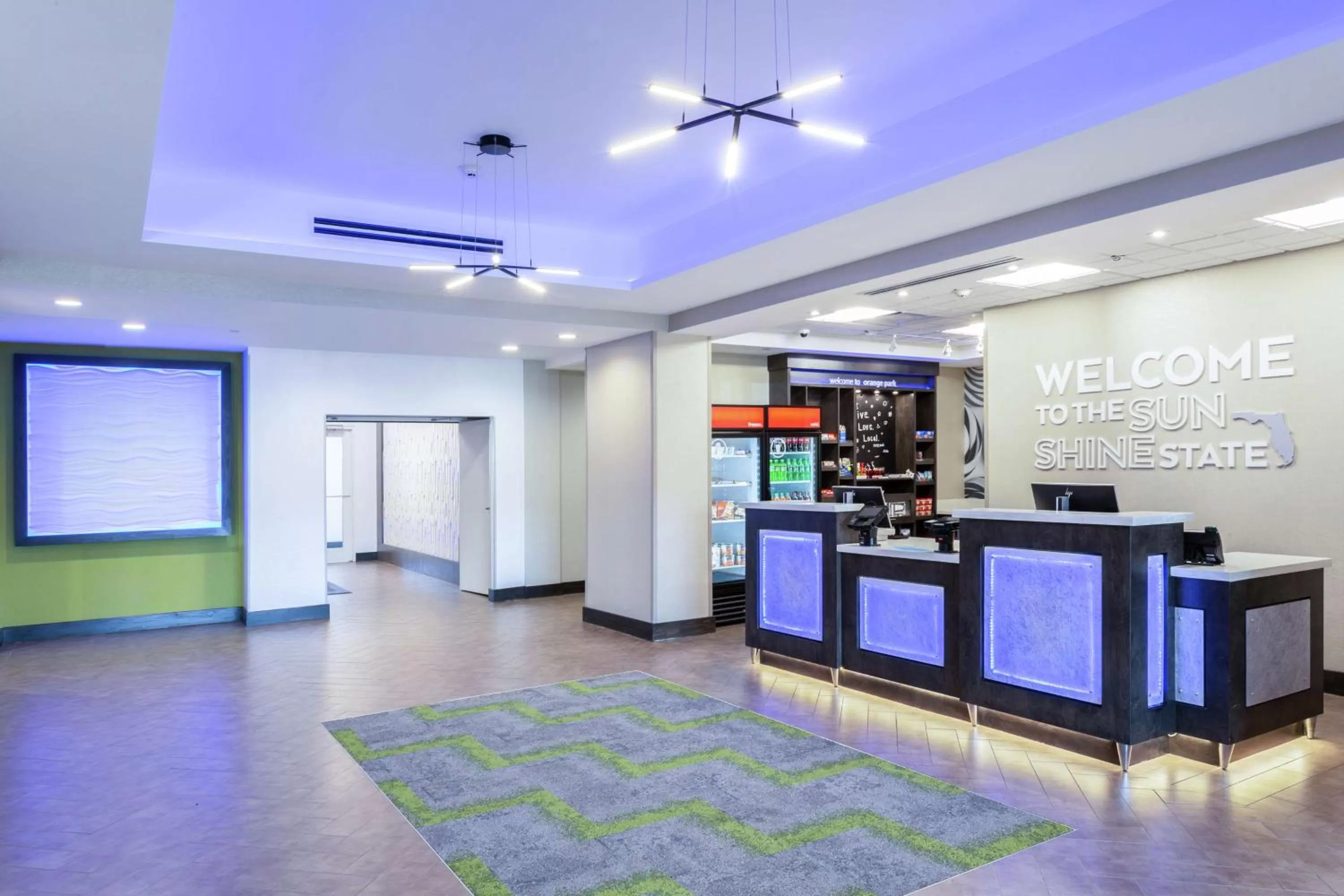 Lobby or reception in Hampton Inn and Suites Jacksonville/Orange Park, FL