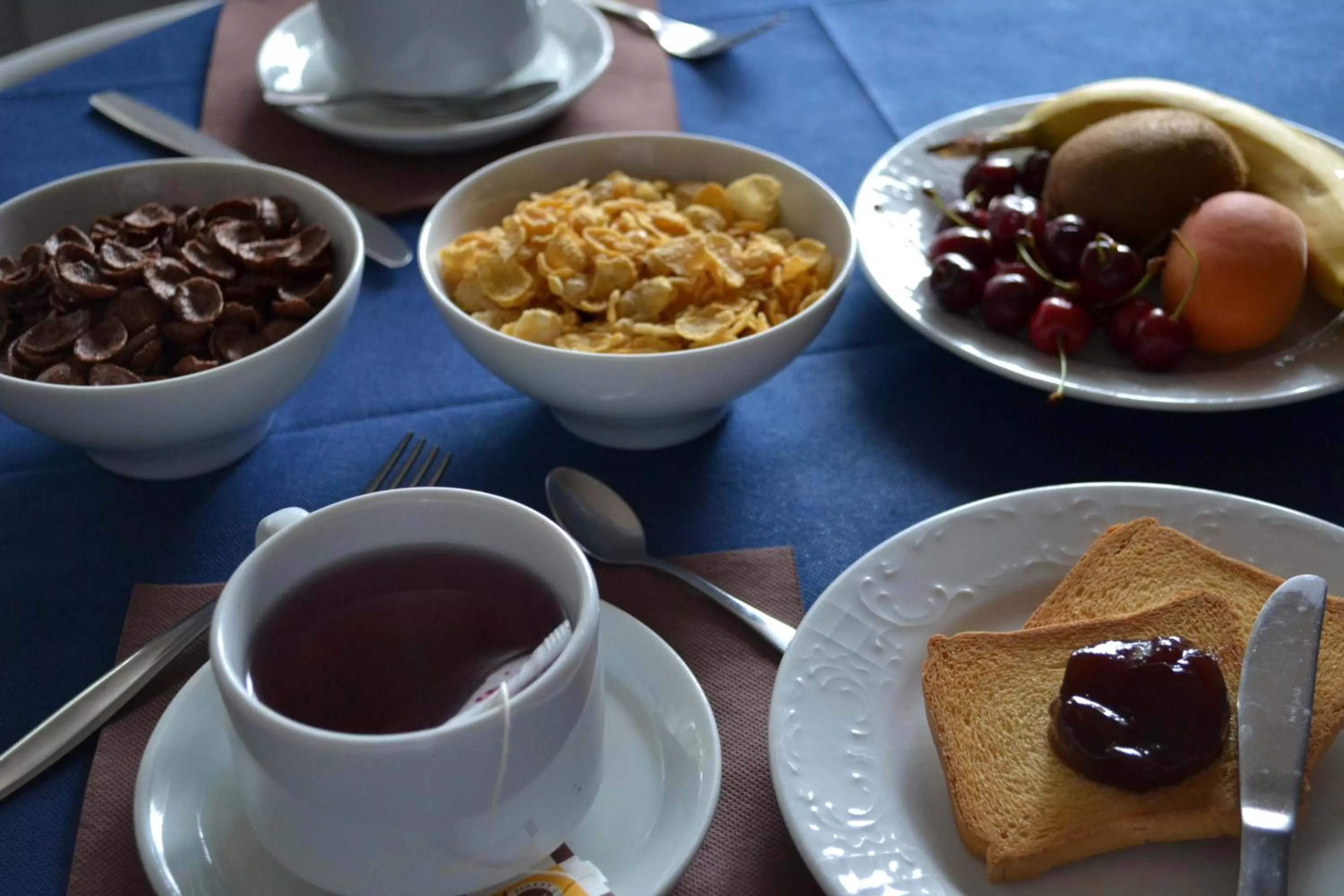 Italian breakfast in Hotel Panorama