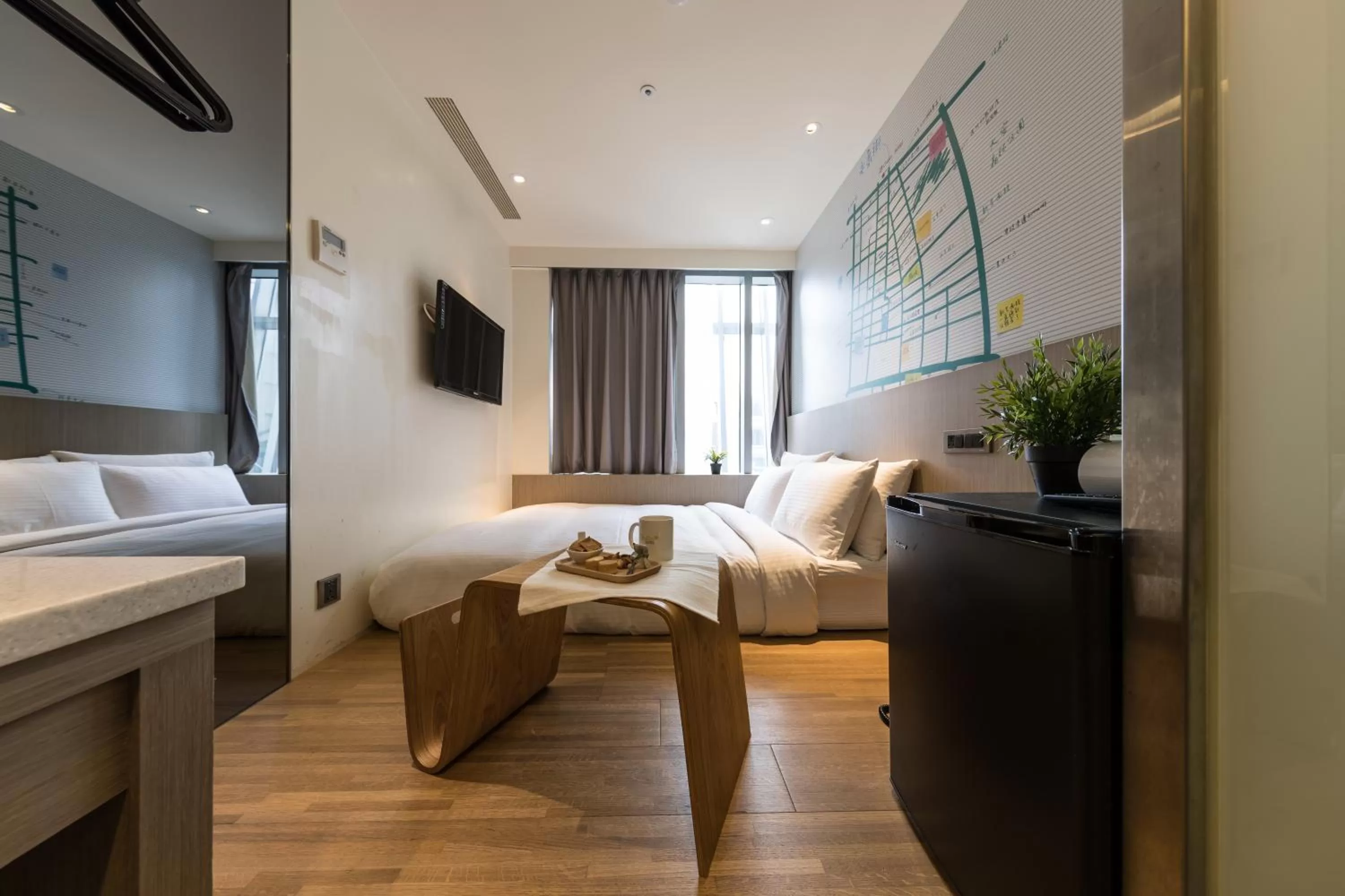 Photo of the whole room, Bed in Chaiin Hotel - Dongmen