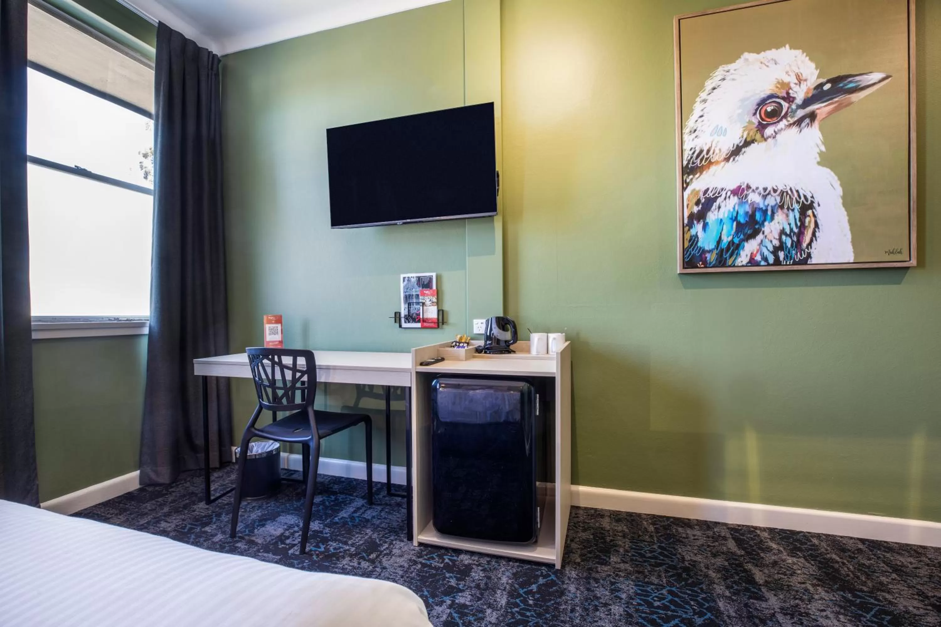 Coffee/tea facilities, Bed in Nightcap at Pritchards Hotel