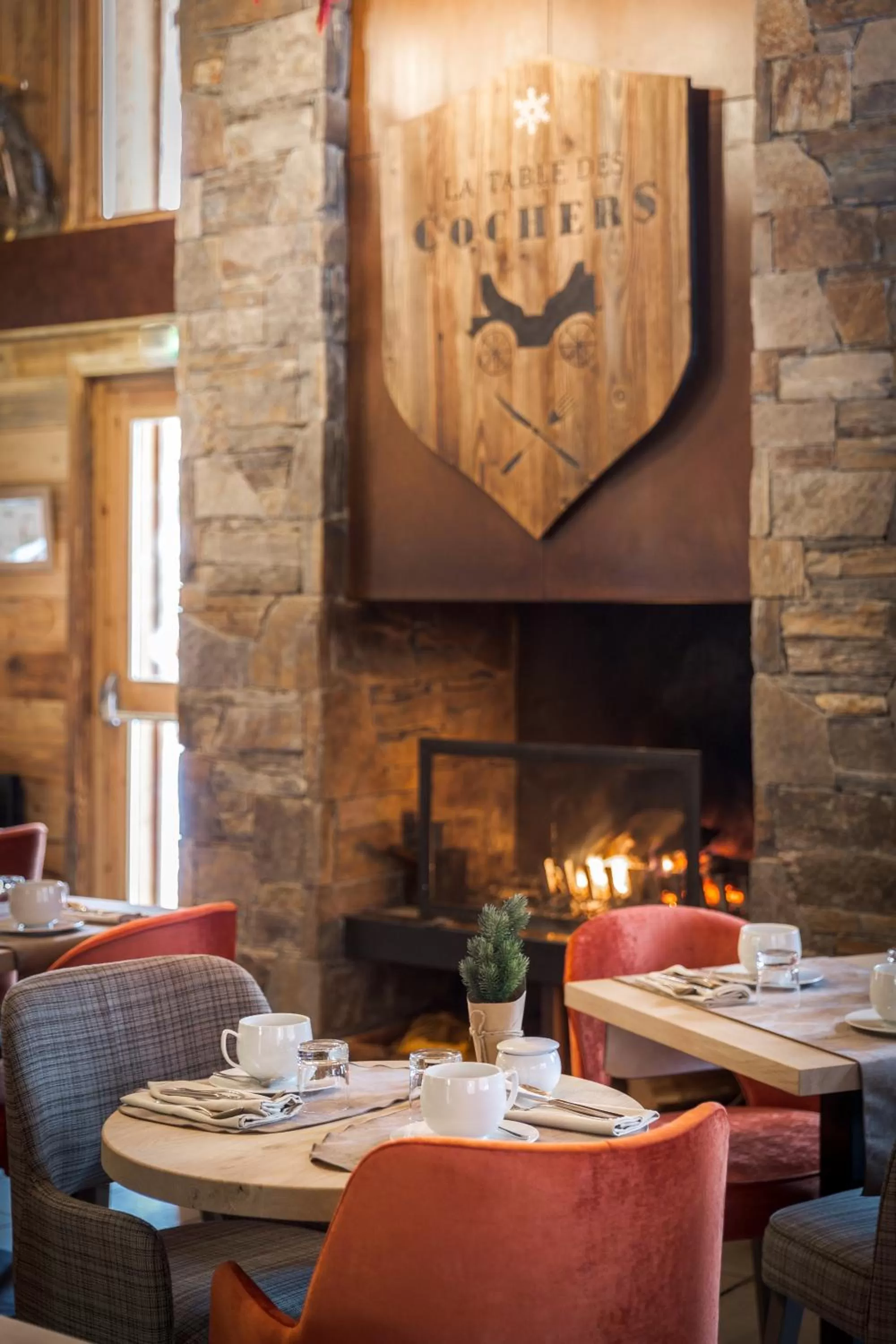 Staff in Les Loges Blanches Megève