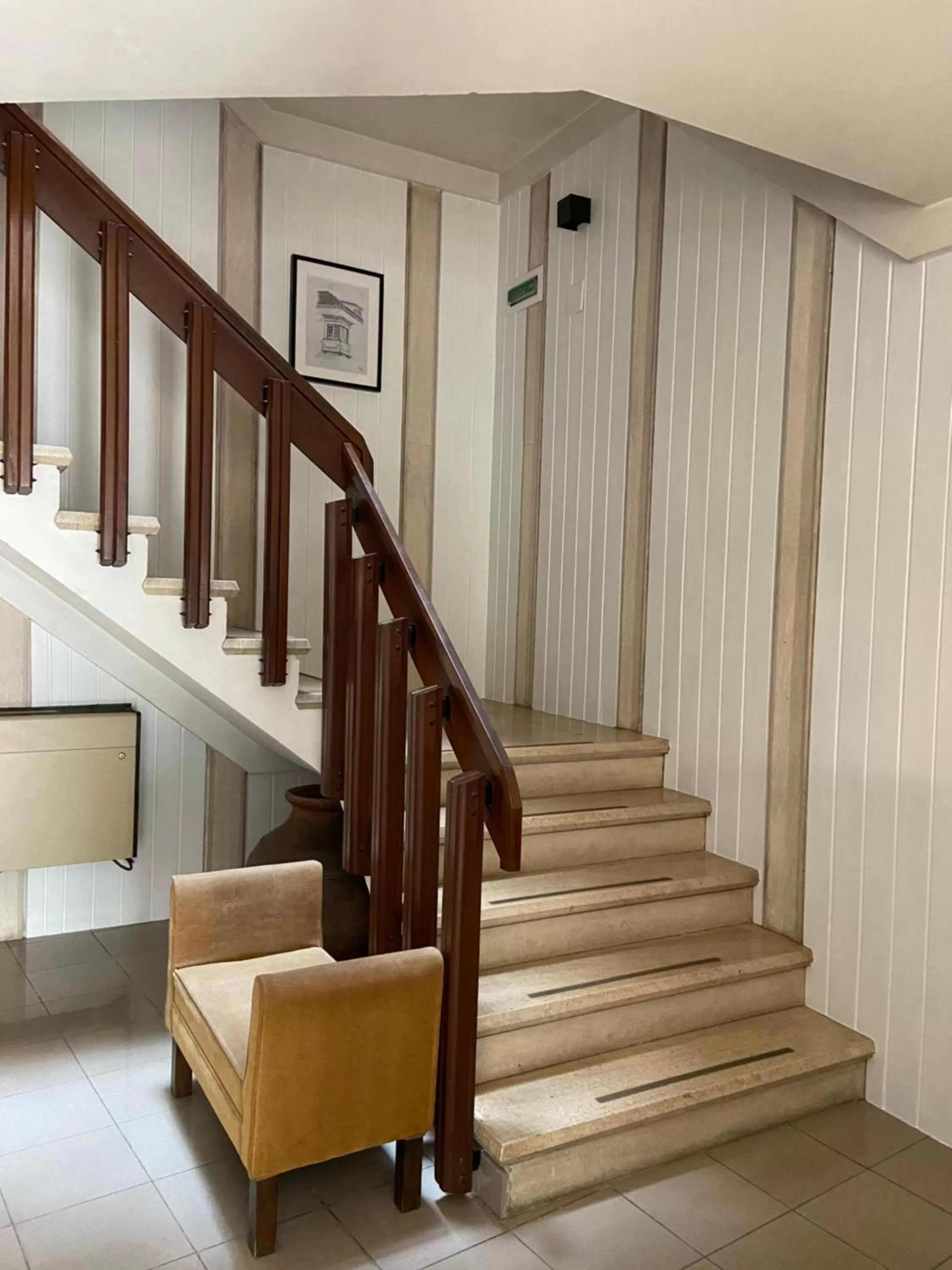 Lobby or reception in Hotel Cavaleiros De Cristo