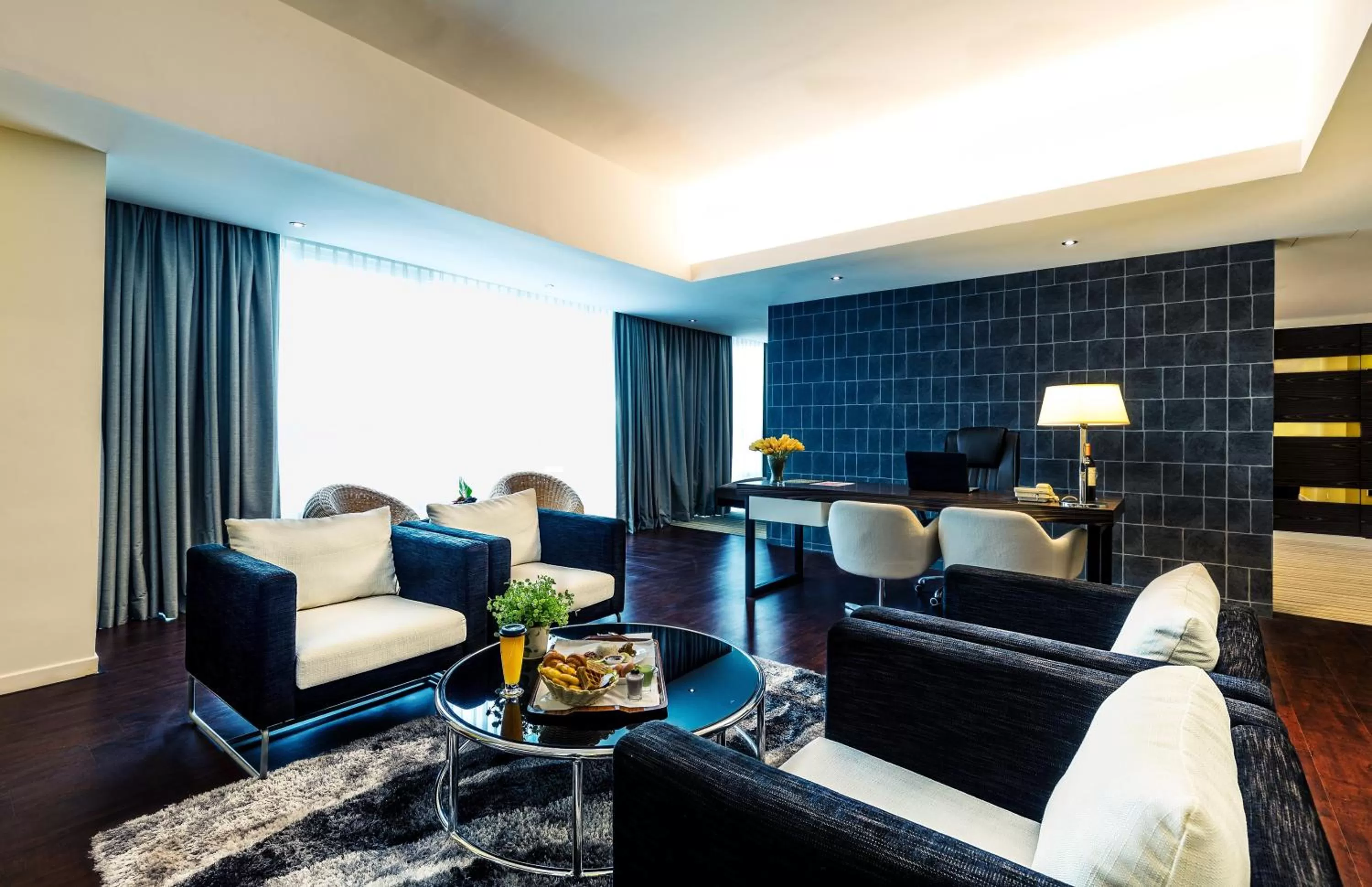 Living room in Ixora Hotel Penang