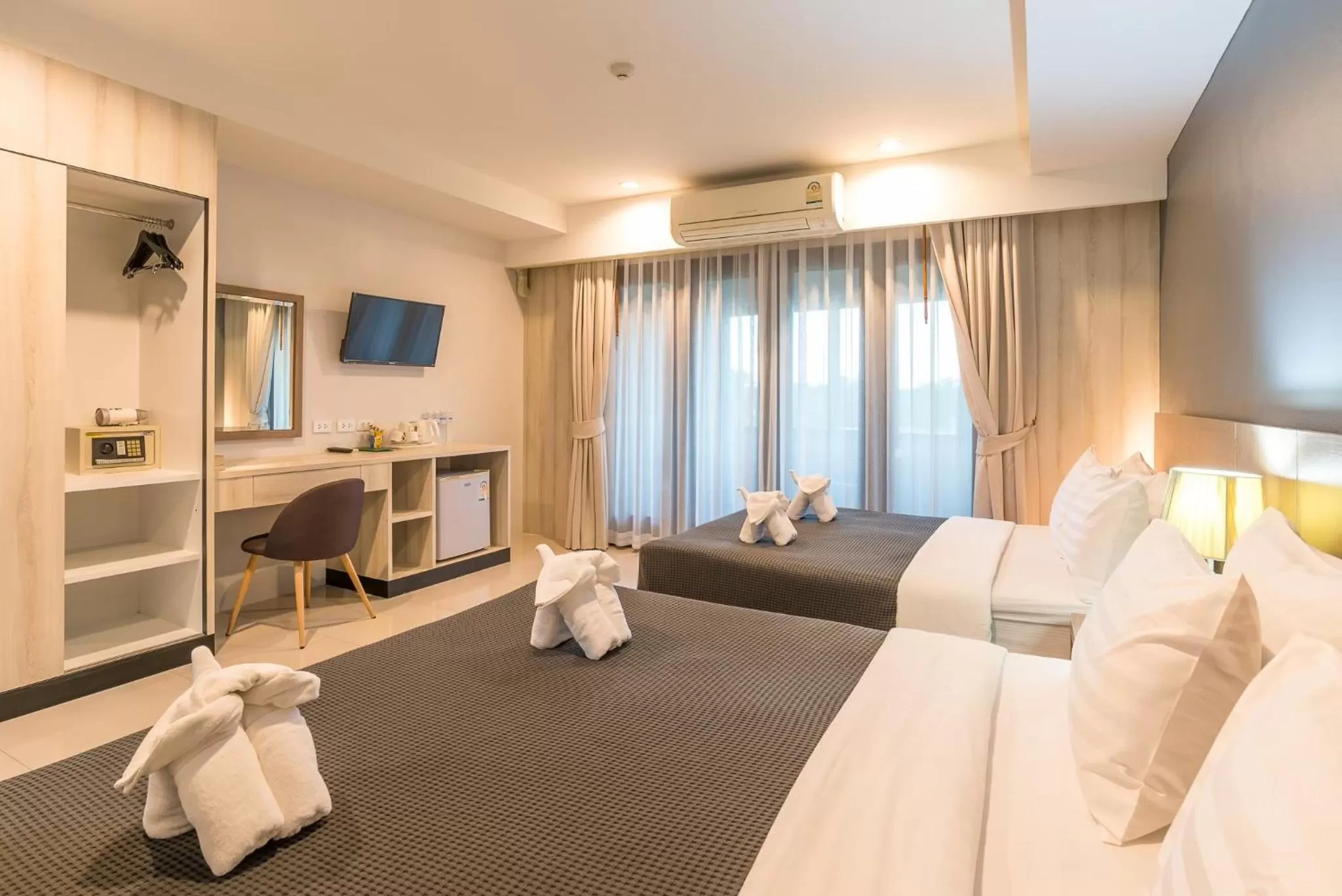 Bed in Lada Krabi Residence Hotel - SHA Plus