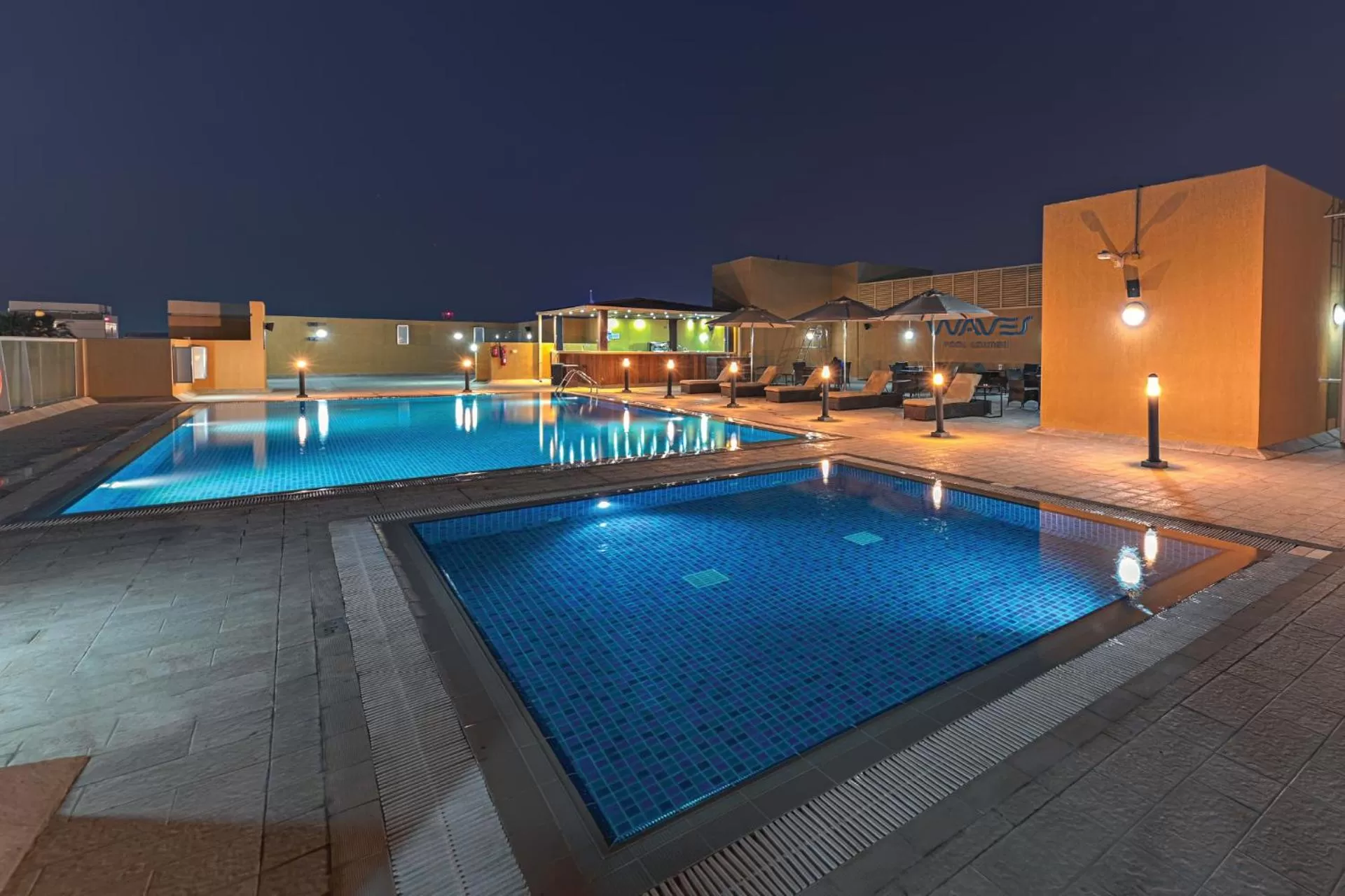 Swimming pool in TIME Asma Hotel