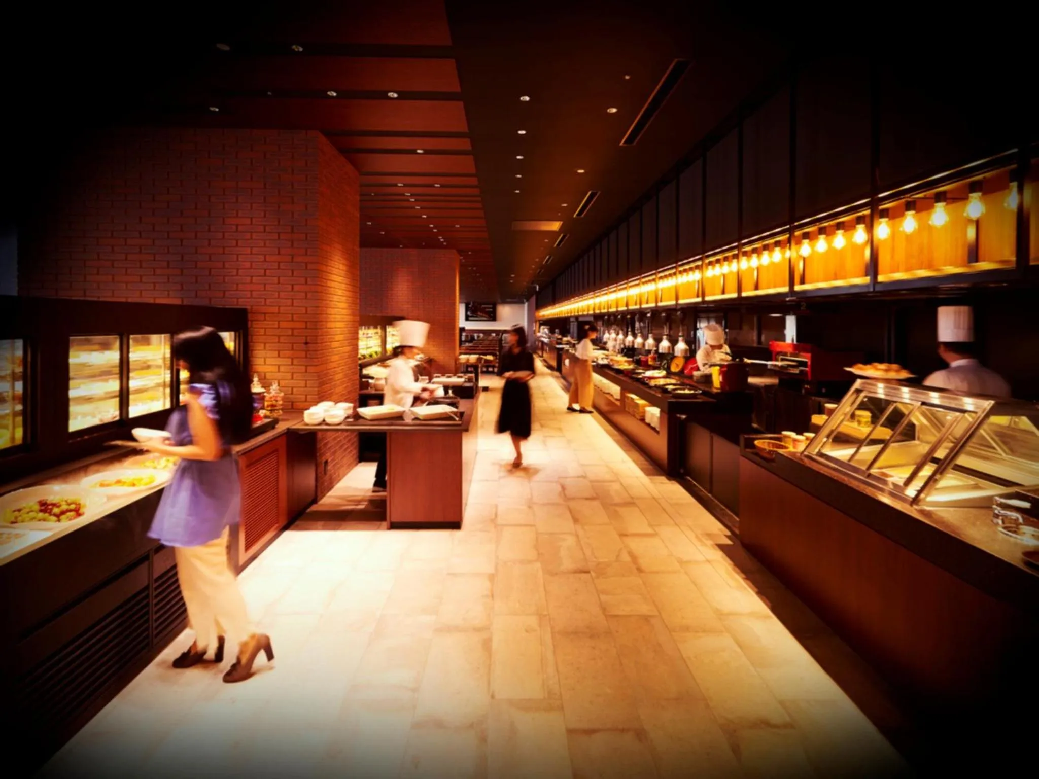 Restaurant/places to eat in LIBER HOTEL Osaka