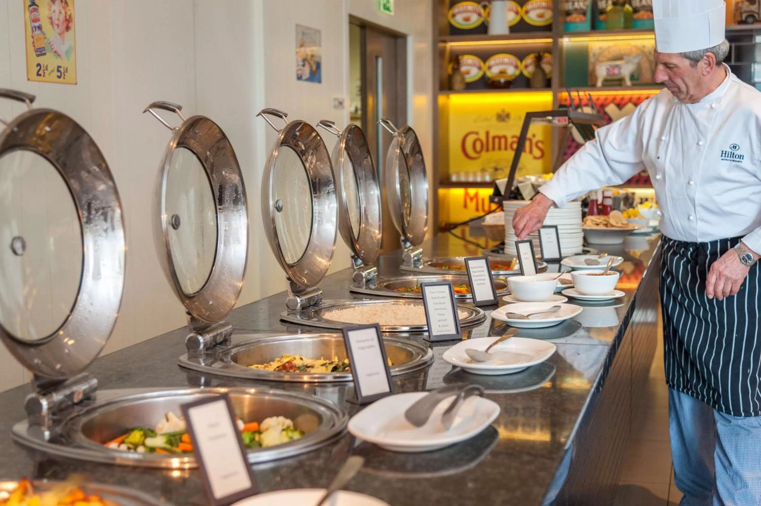 Restaurant/places to eat in Hilton London Wembley