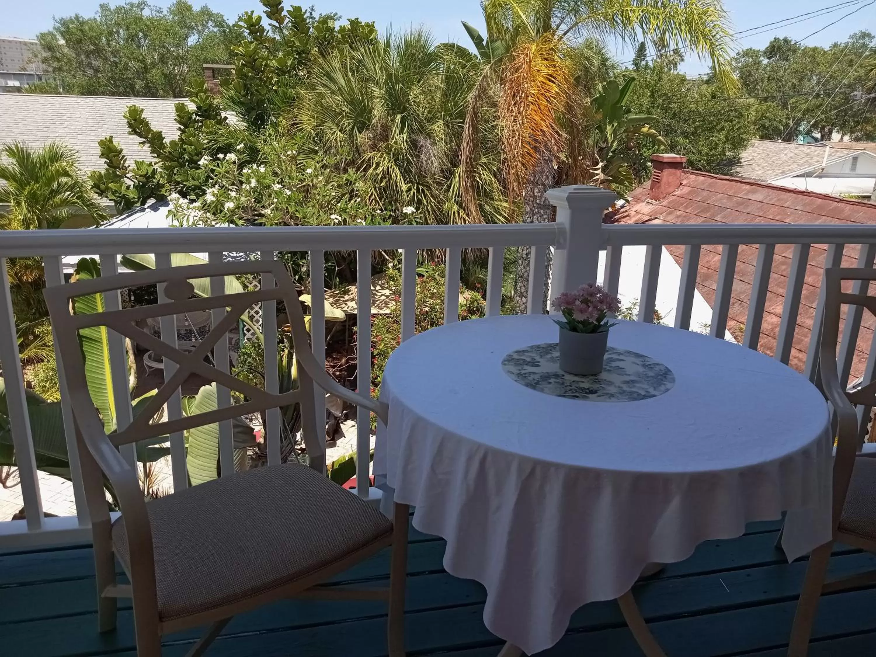 Patio in Sea Breeze Manor Inn