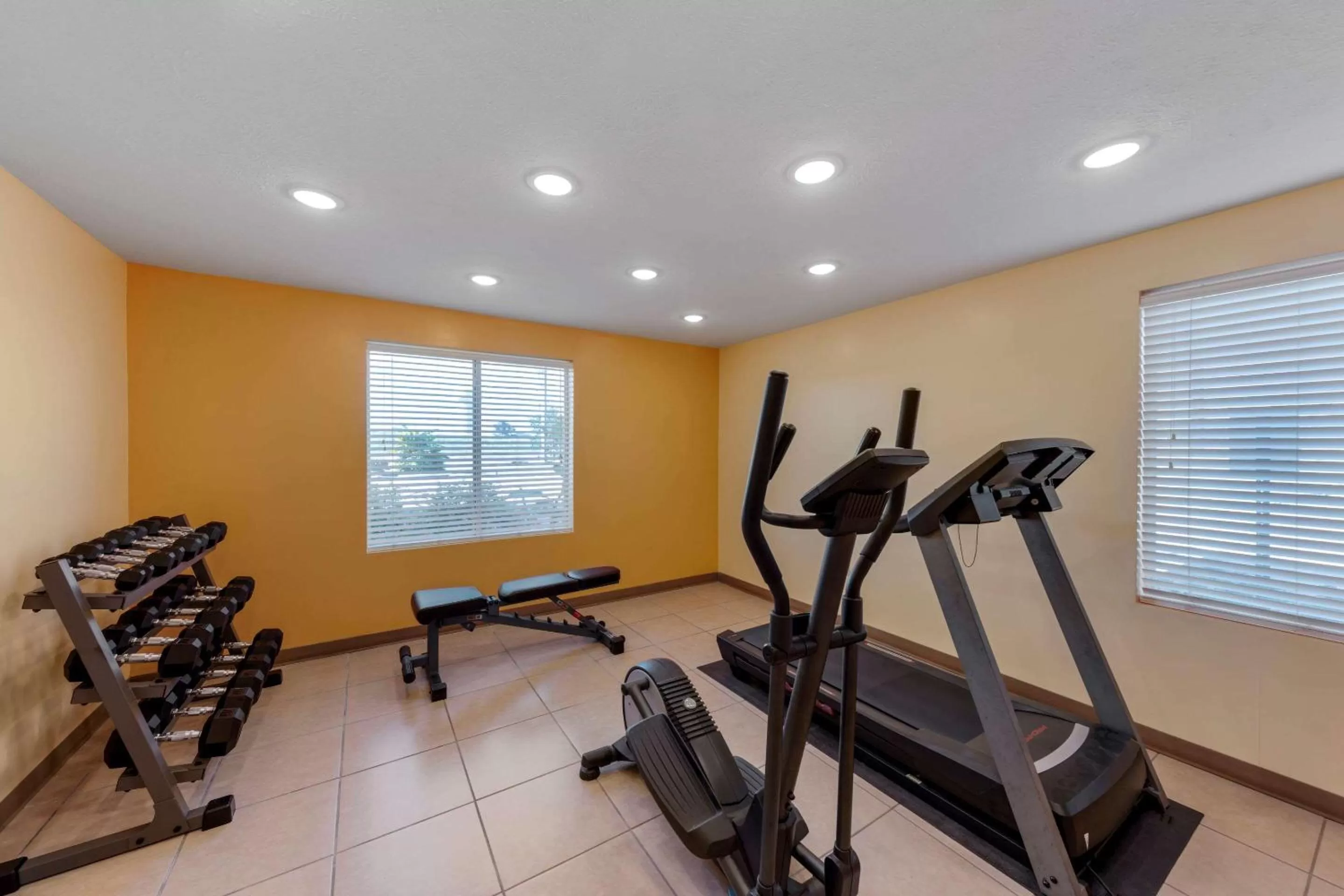 Fitness centre/facilities in Quality Inn Hamilton