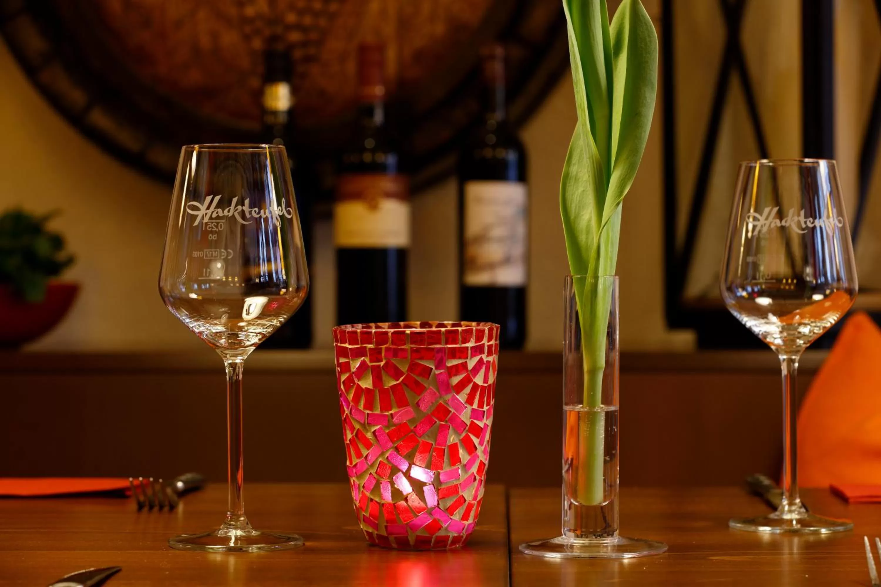 Alcoholic drinks in Hotel-Restaurant Hackteufel