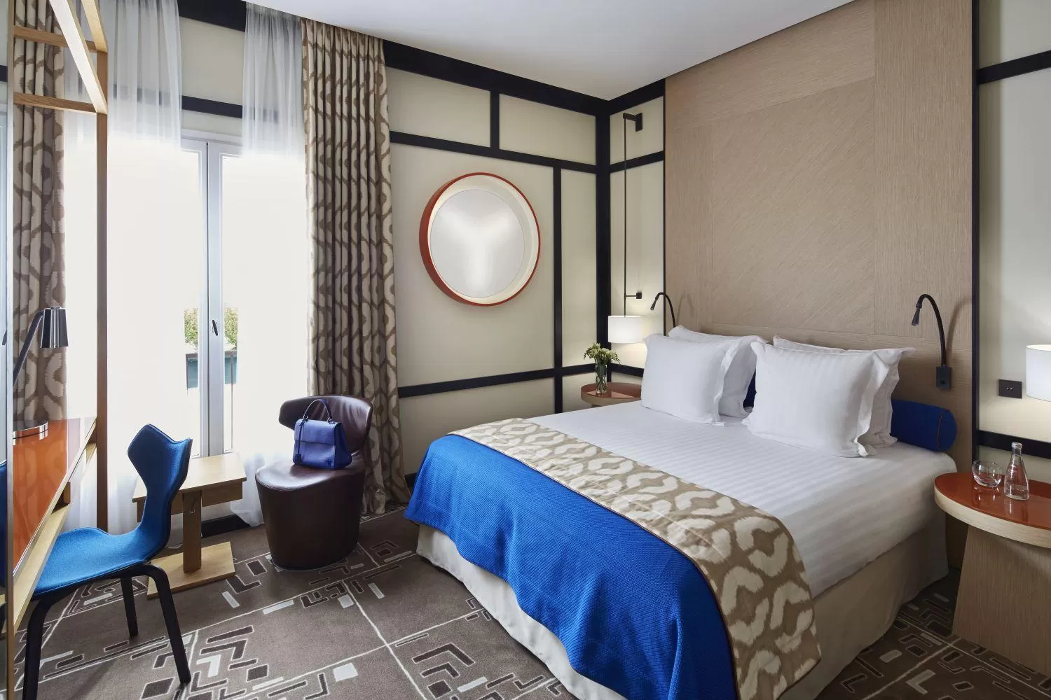 Bedroom, Bed in Hôtel Bel Ami