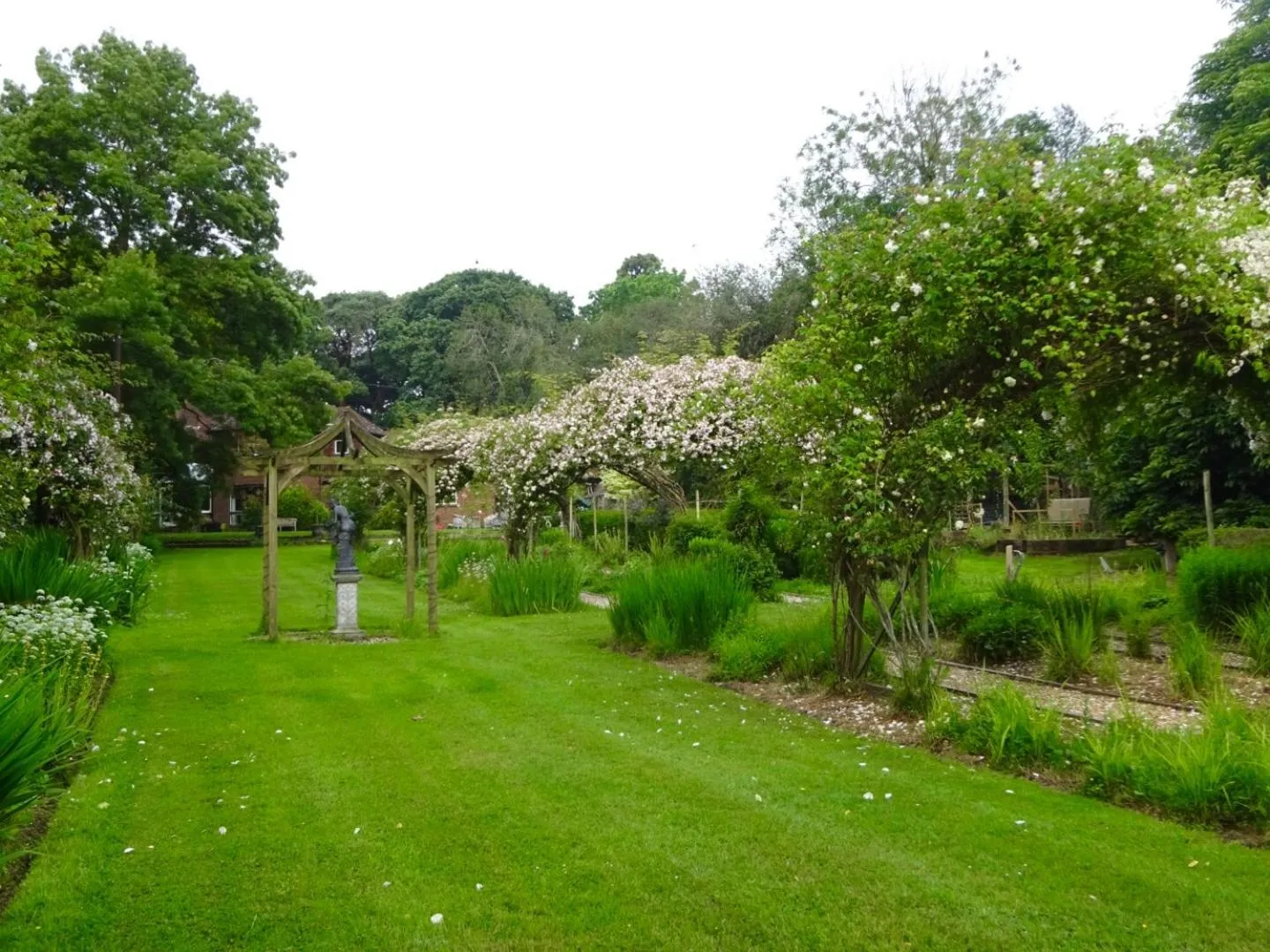 Garden in Passford House Hotel
