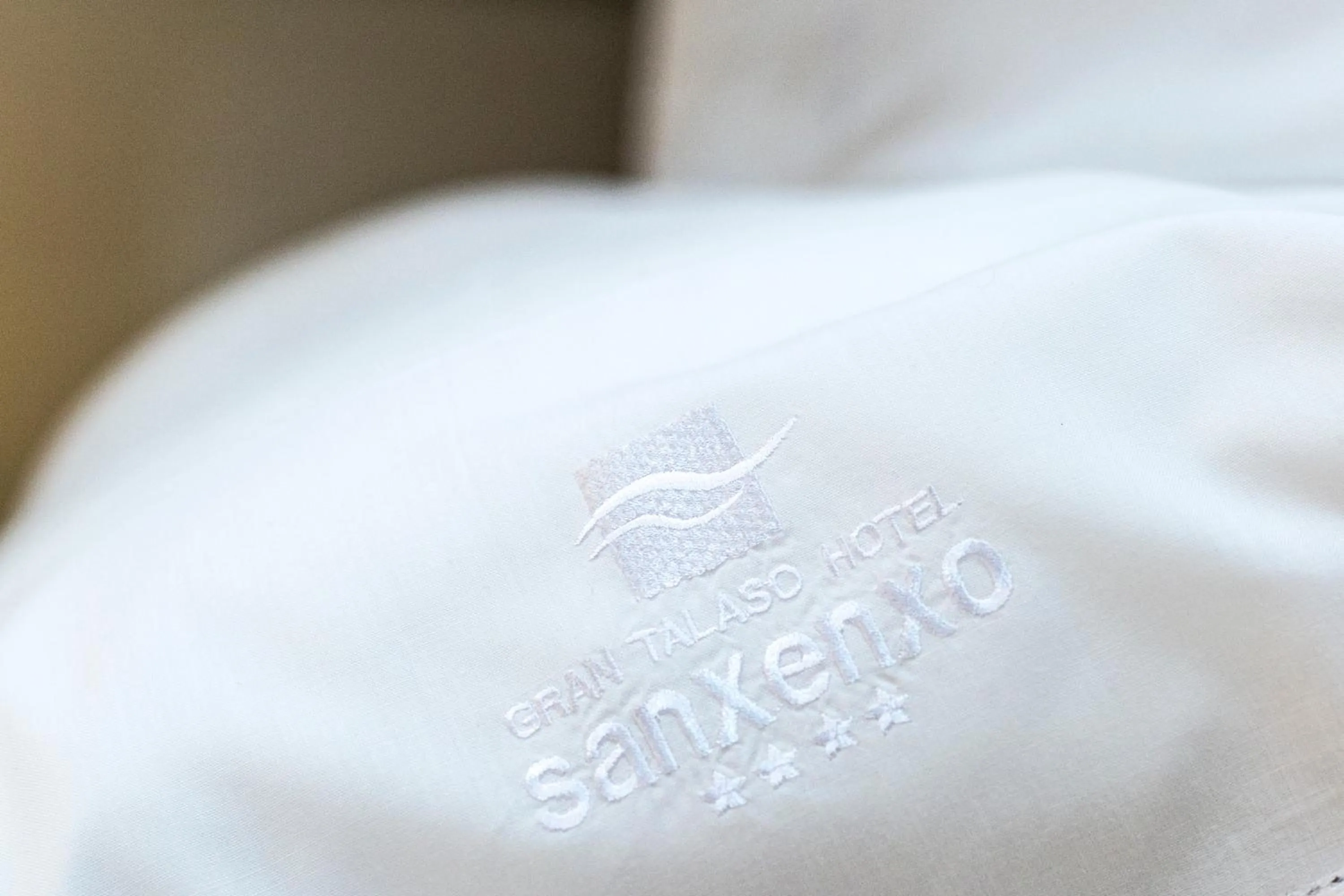 Decorative detail, Bed in Gran Talaso Hotel Sanxenxo