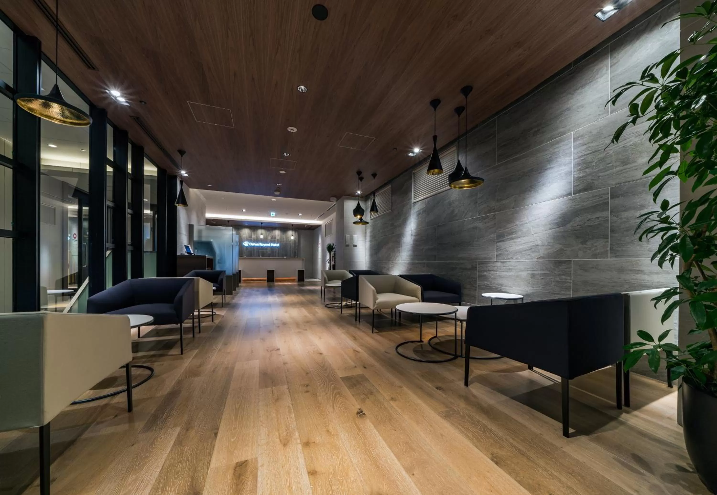 Lobby or reception in DEL style Fukuoka Nishinakasu by Daiwa Roynet Hotel