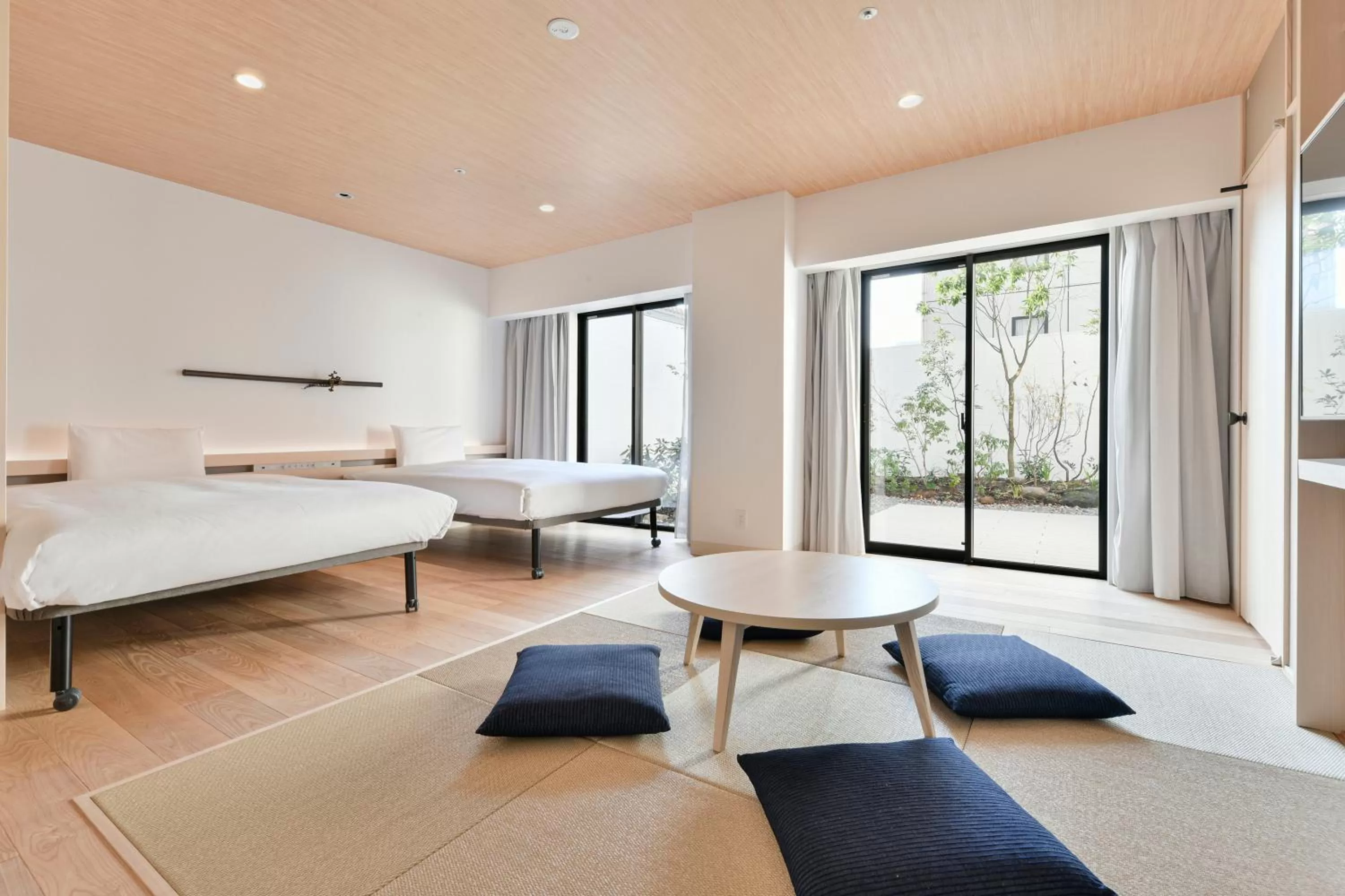 Bed in REF Kumamoto by VESSEL HOTELS