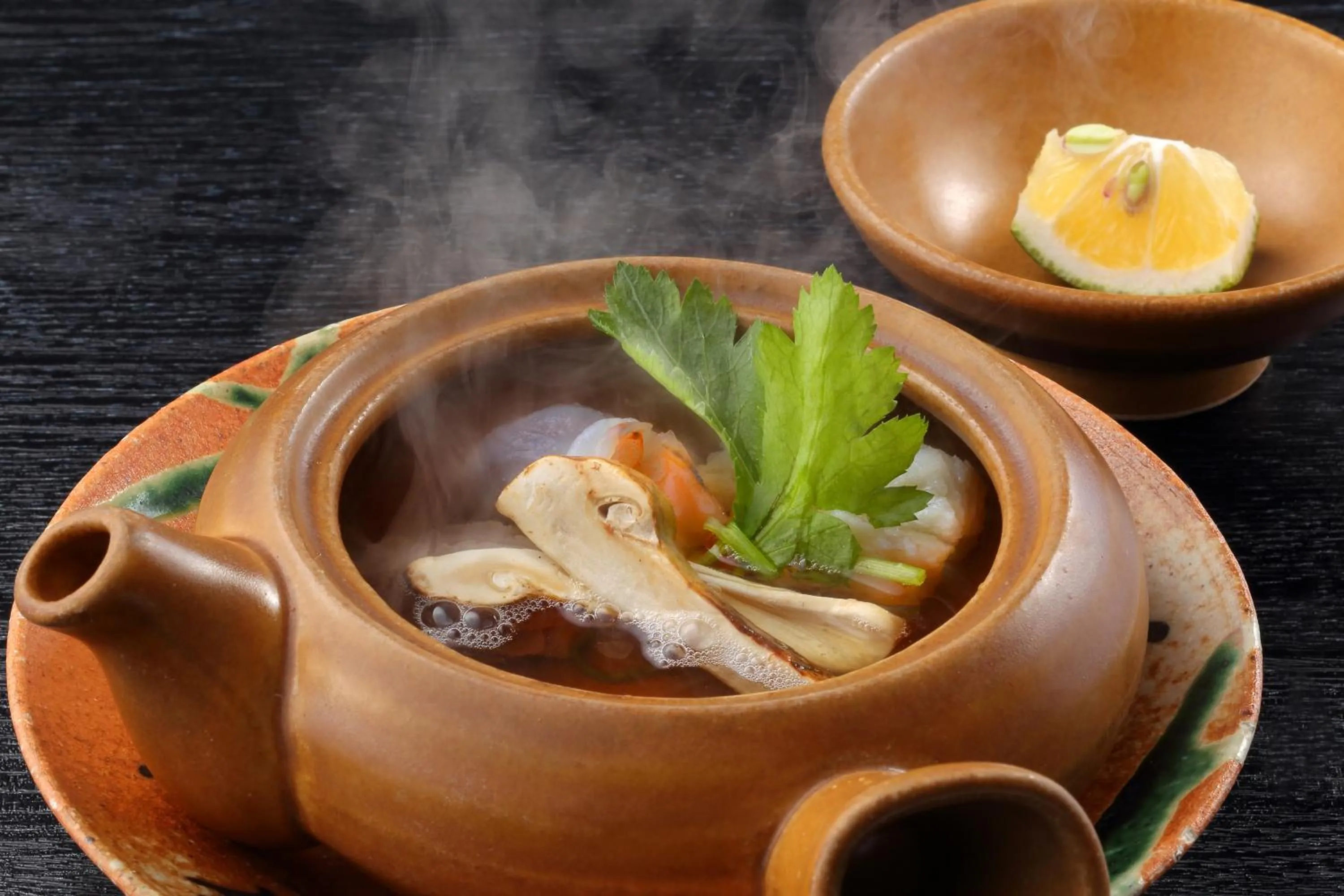 Food close-up in Zao Onsen Omiya Ryokan