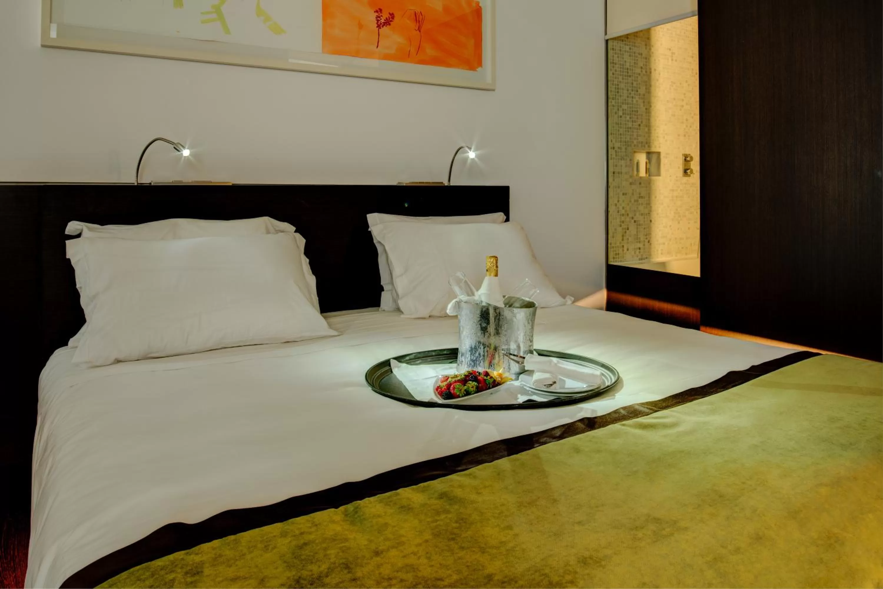 Bed in VIP Grand Lisboa Hotel & Spa