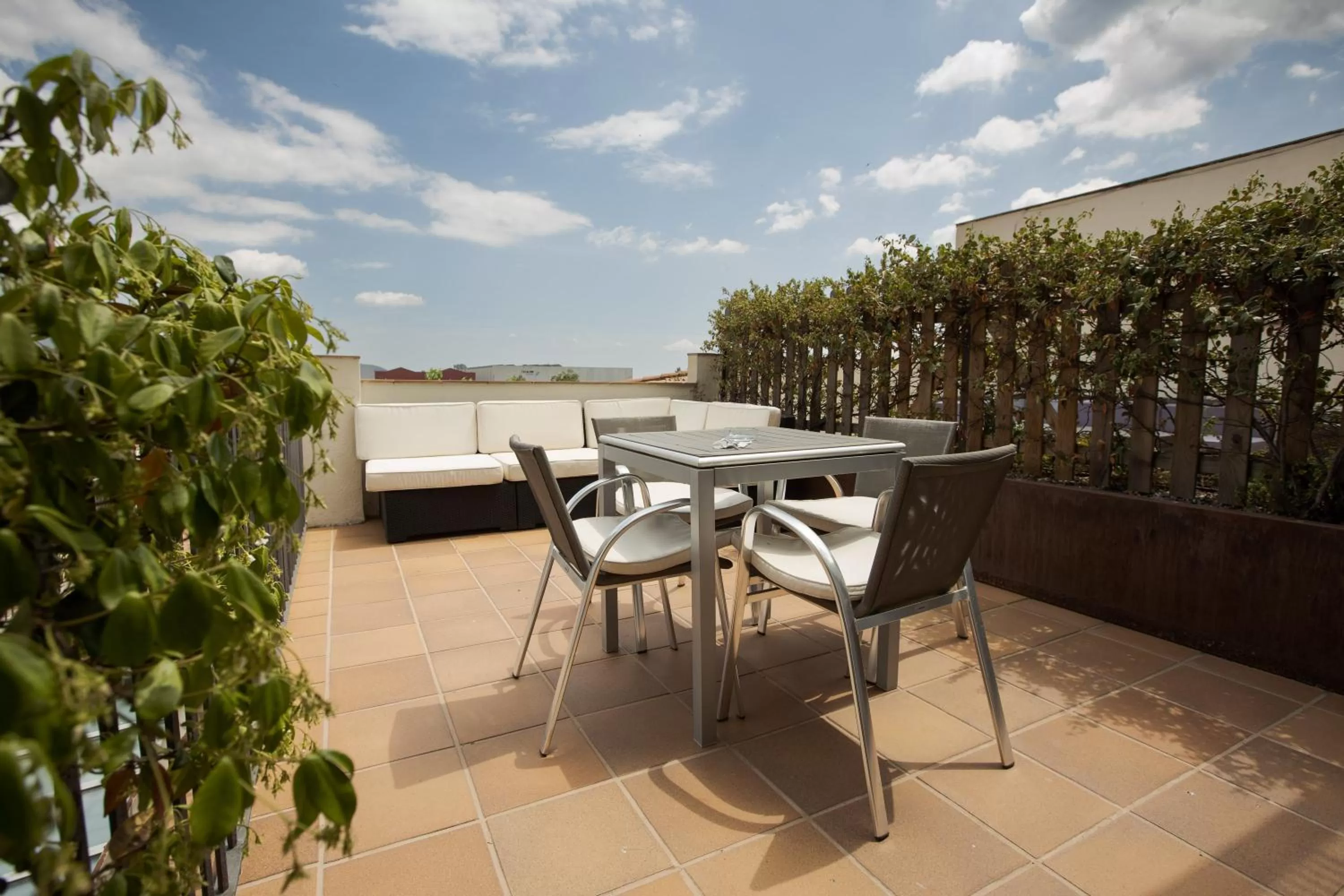 Balcony/Terrace in Hotel Alta Garrotxa
