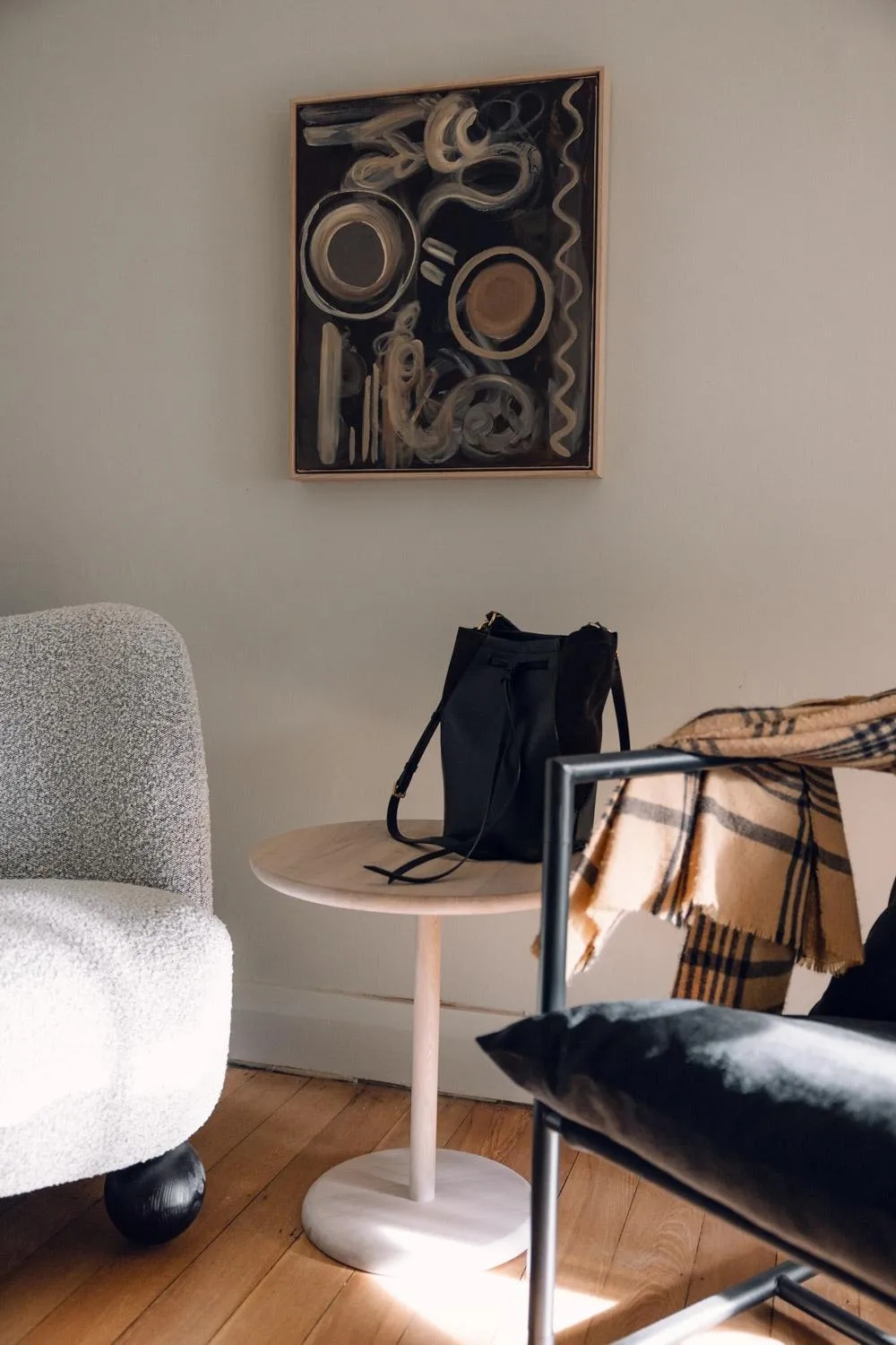 Seating area in Links House