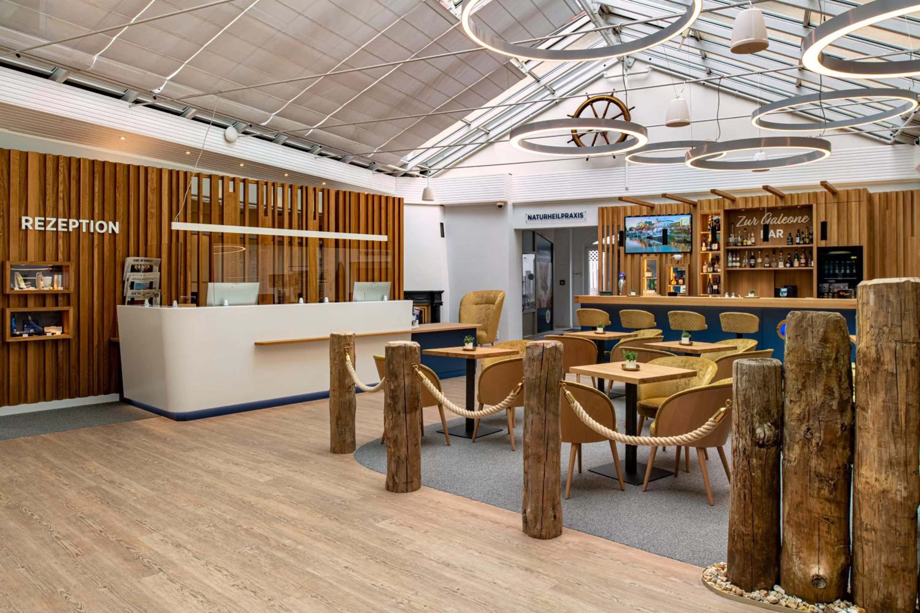 Lobby or reception in Hotel Am Alten Strom