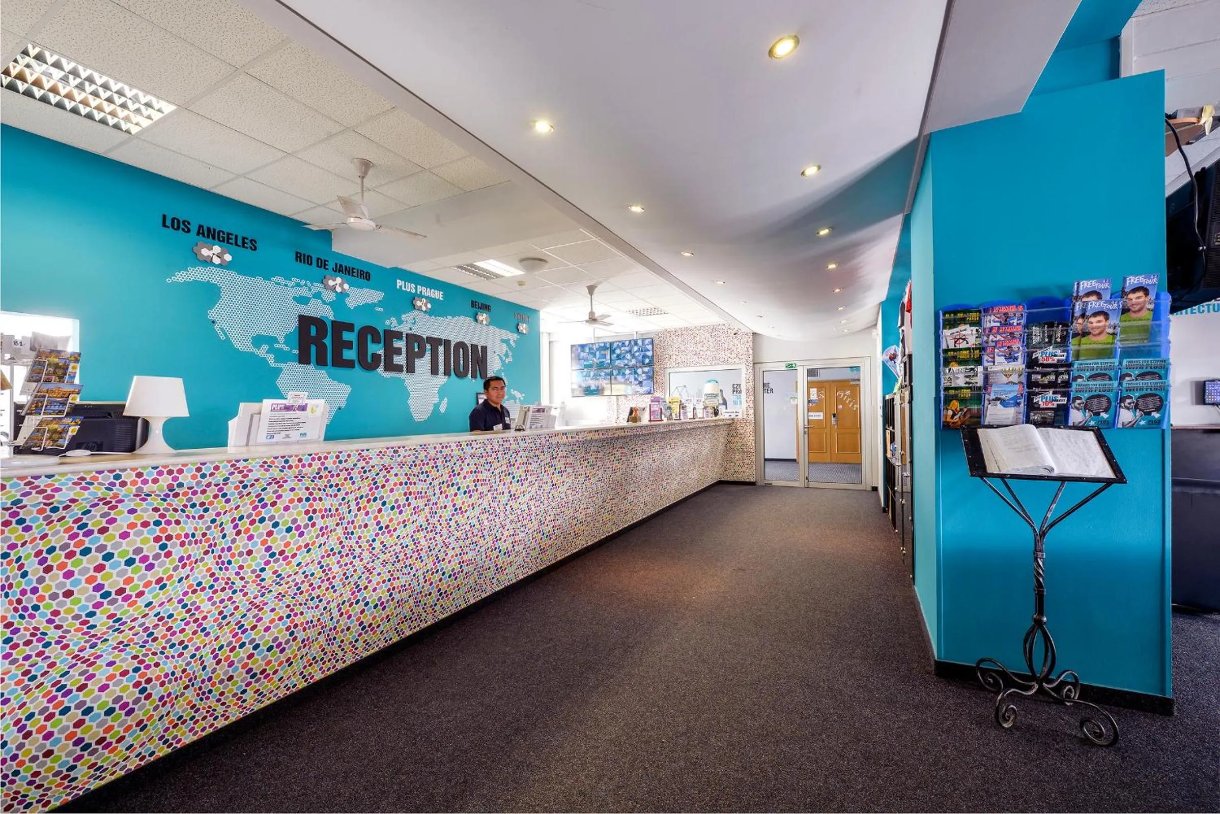 Lobby or reception in Plus Prague