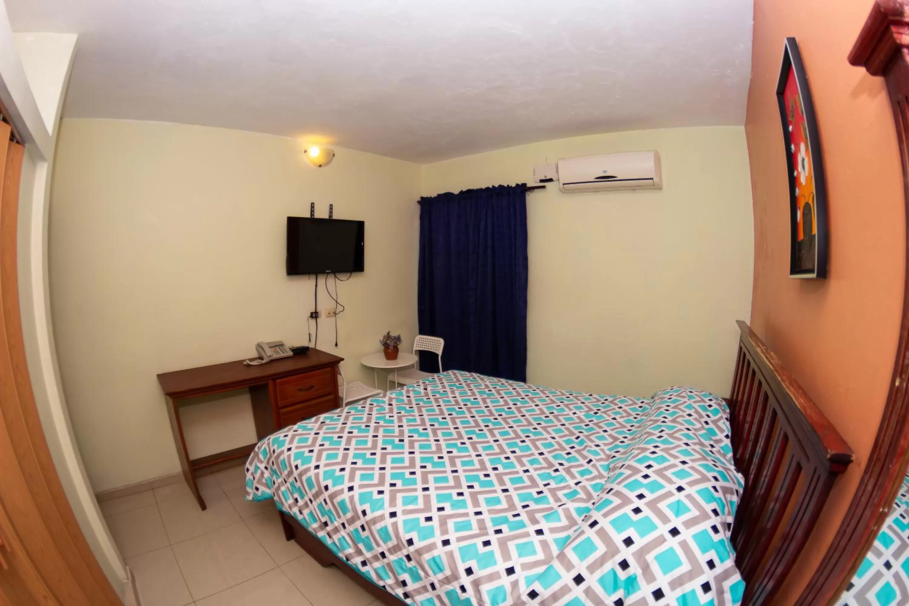 Bed in Hotel Renacer