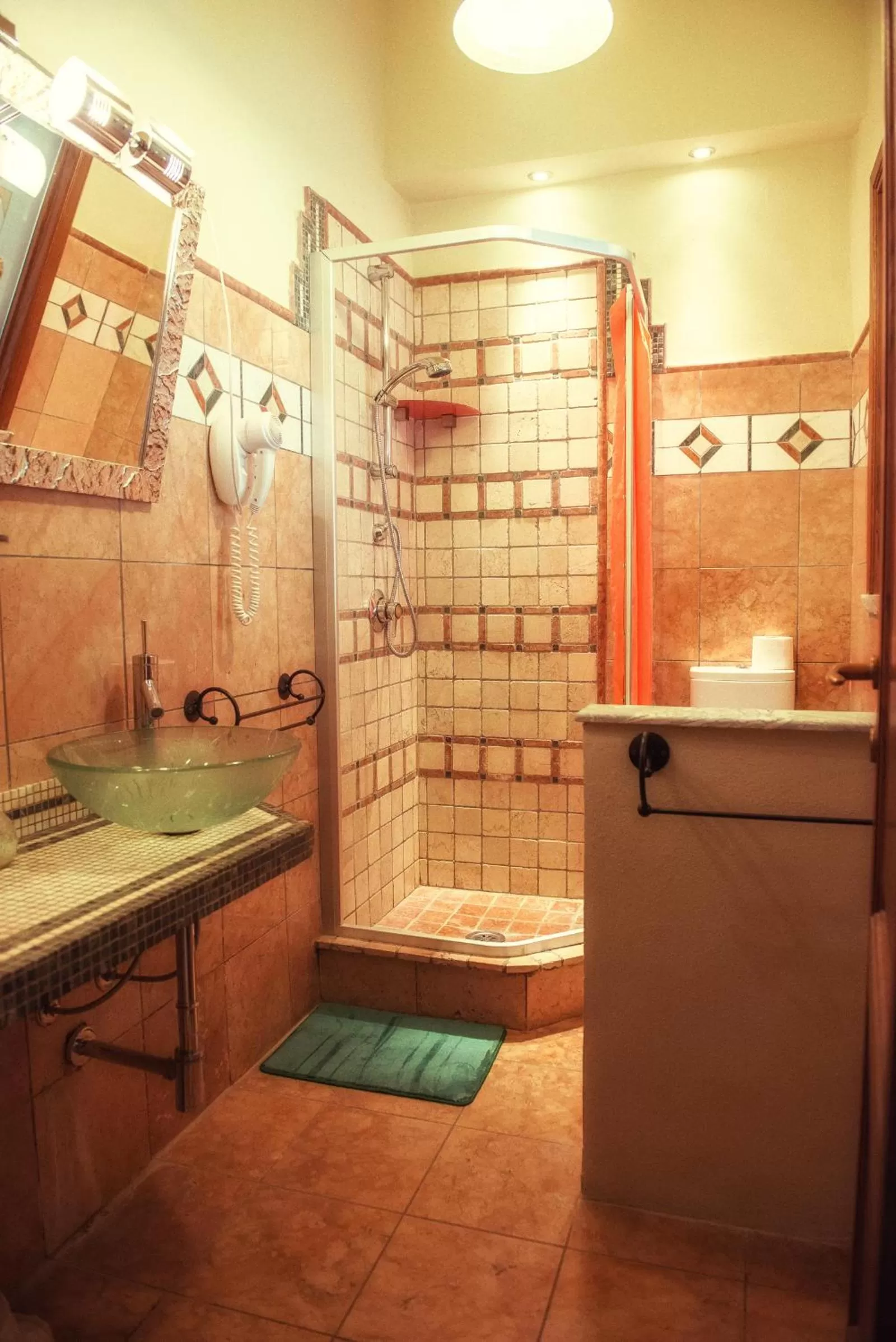 Shower in B&B Cribò