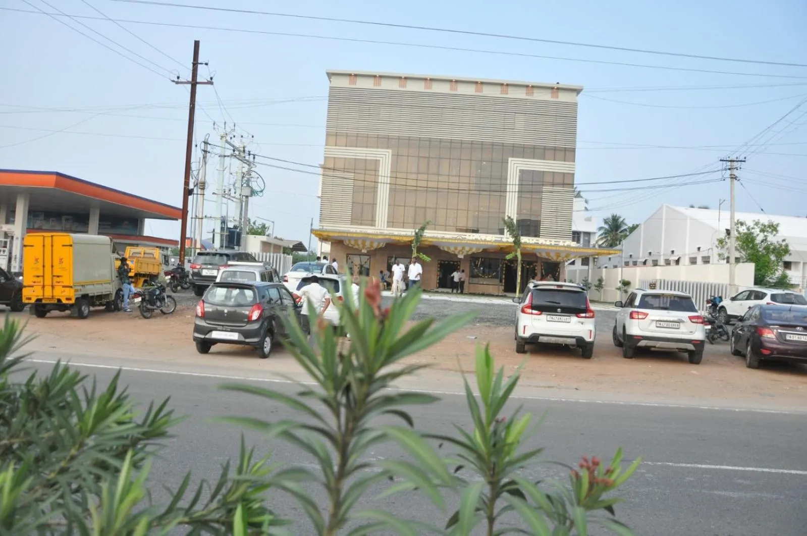 Parking in Hotel Ashok Palace