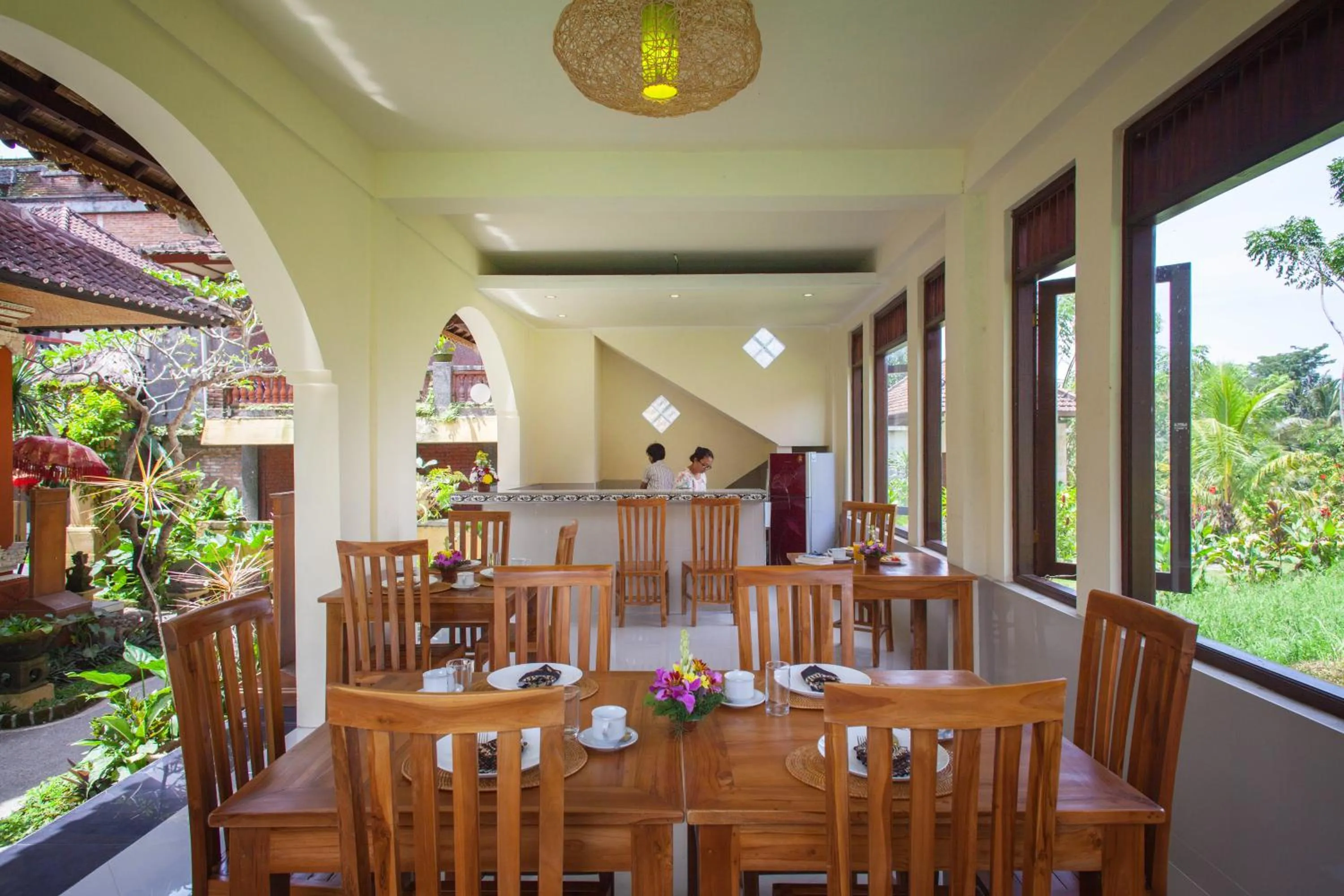 Dining area in Ubud Kerta City Hotel
