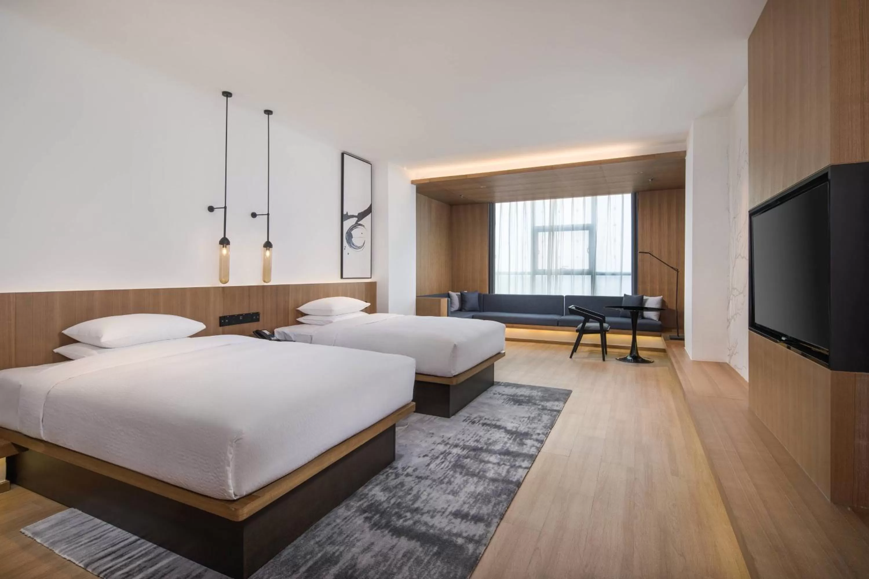 Photo of the whole room, Bed in Fairfield by Marriott Xi'an North Station