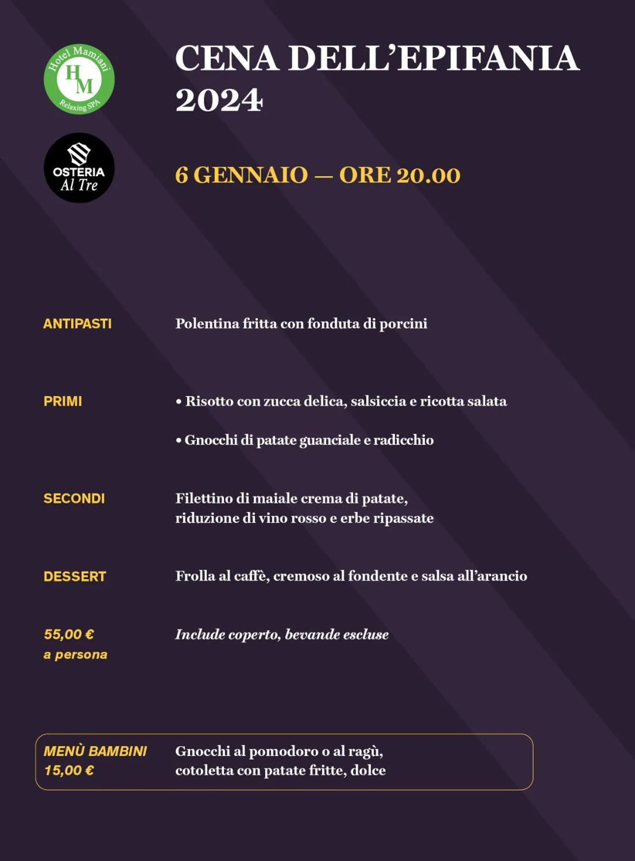 Restaurant/places to eat in Hotel Mamiani & Relaxing Spa Urbino