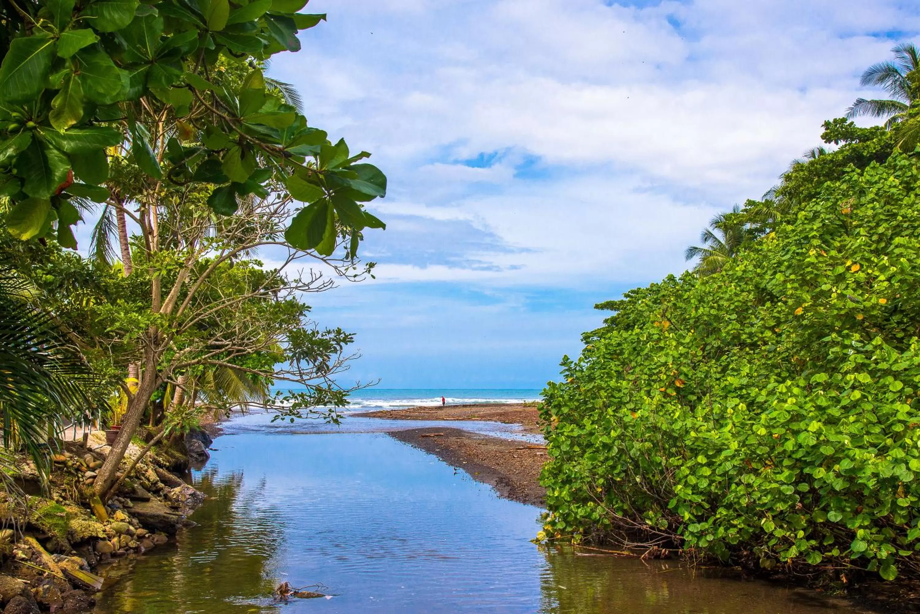River view in Beach Break Resort & CR Surf Camp