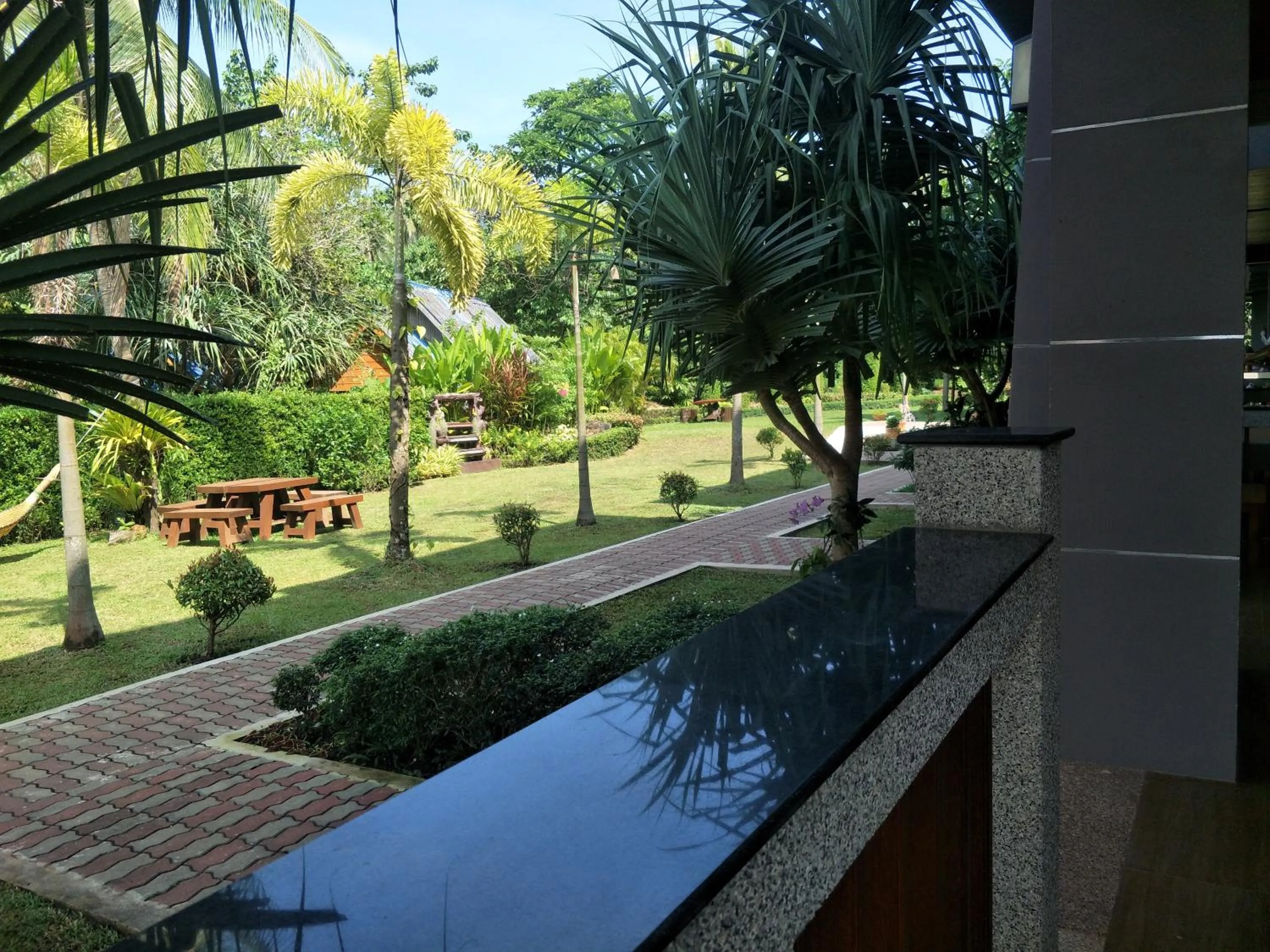 Balcony/Terrace in Lanta Intanin Resort - SHA Extra Plus