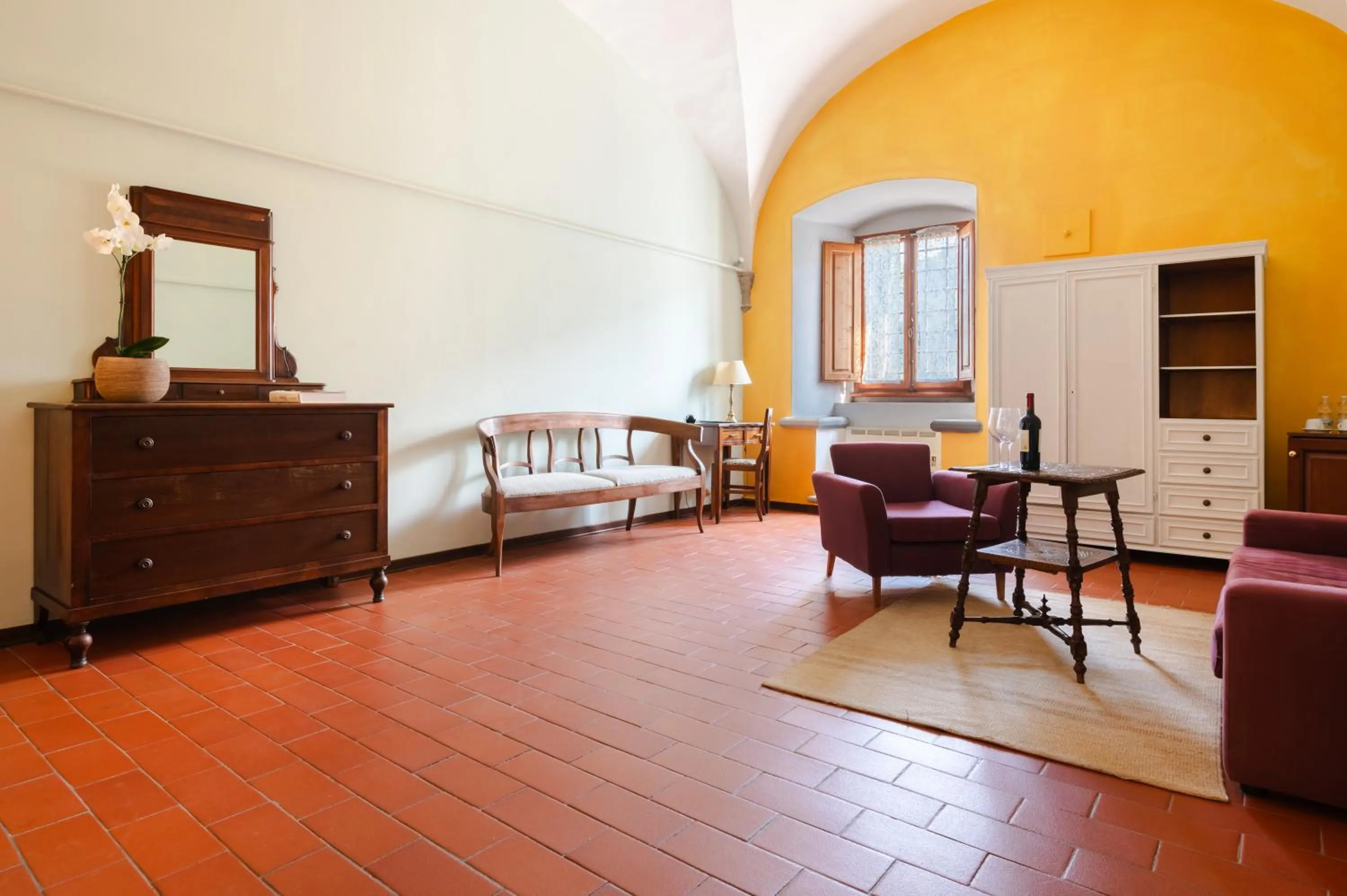 Seating area in Villa Pitiana