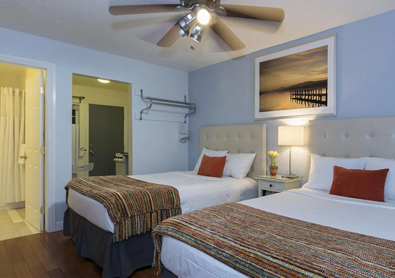 Bed in The Lodge at Blue Lakes