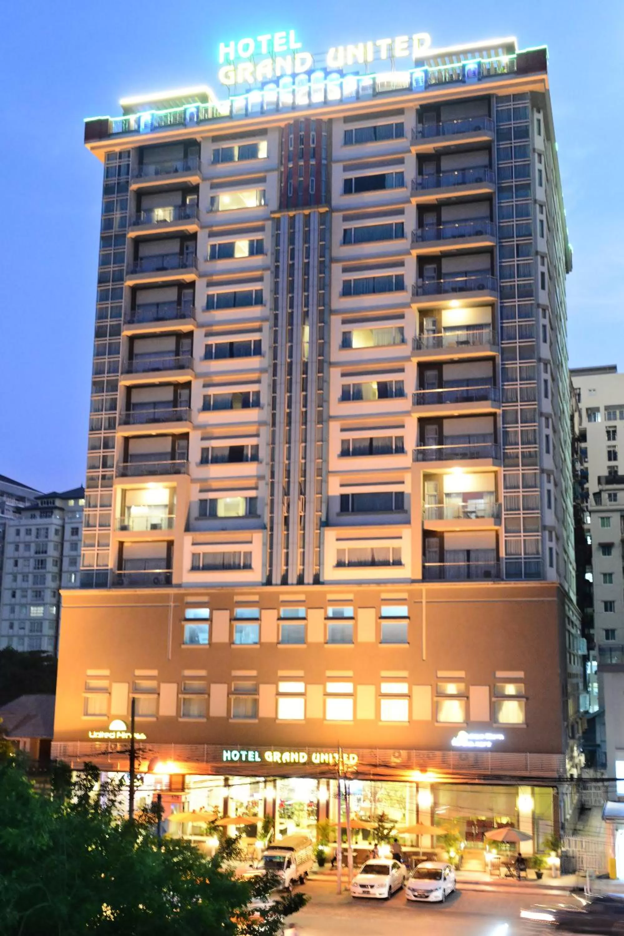 Property building in Hotel Grand United - Ahlone Branch