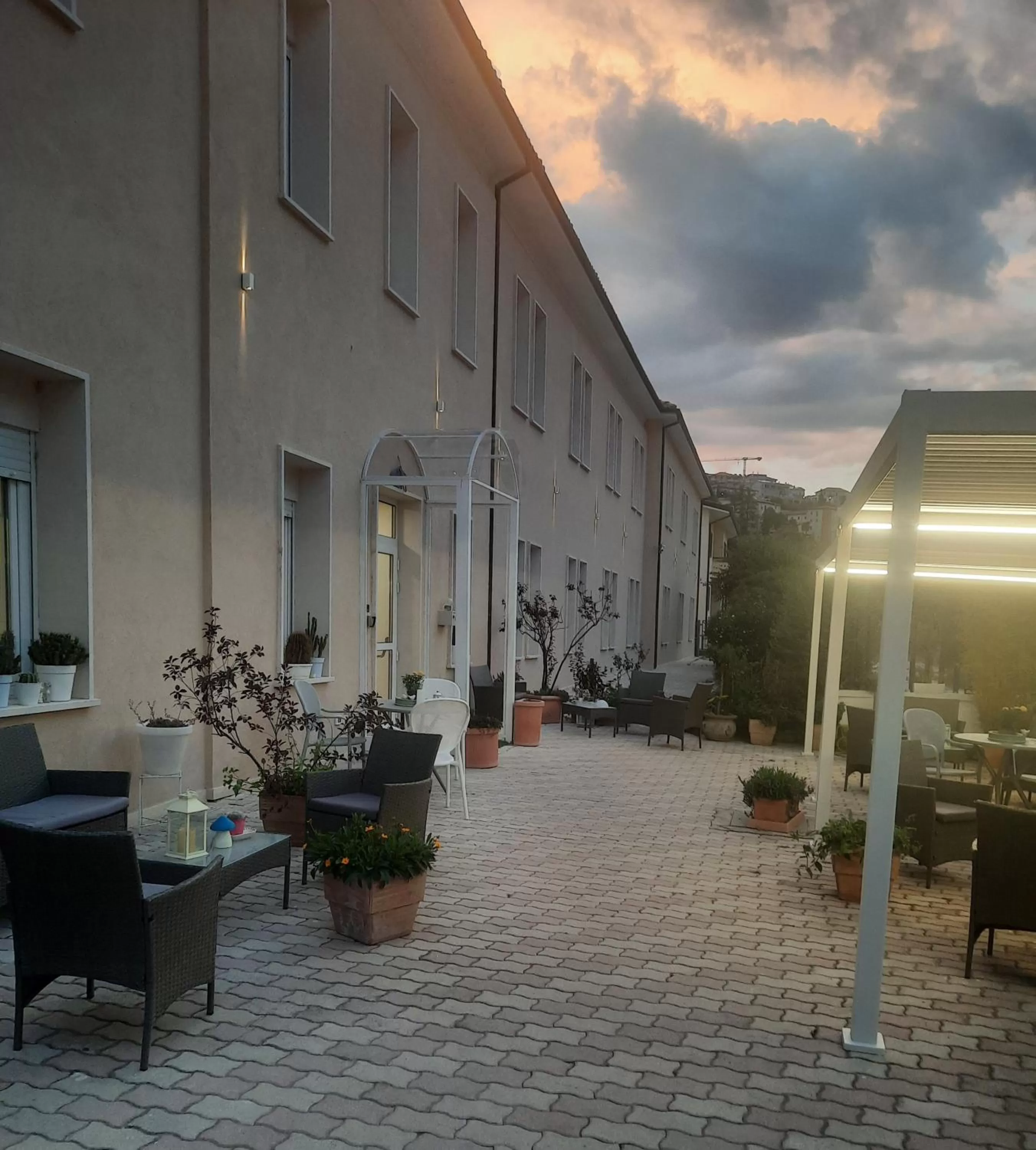 Property building in Hotel Porta Rivera