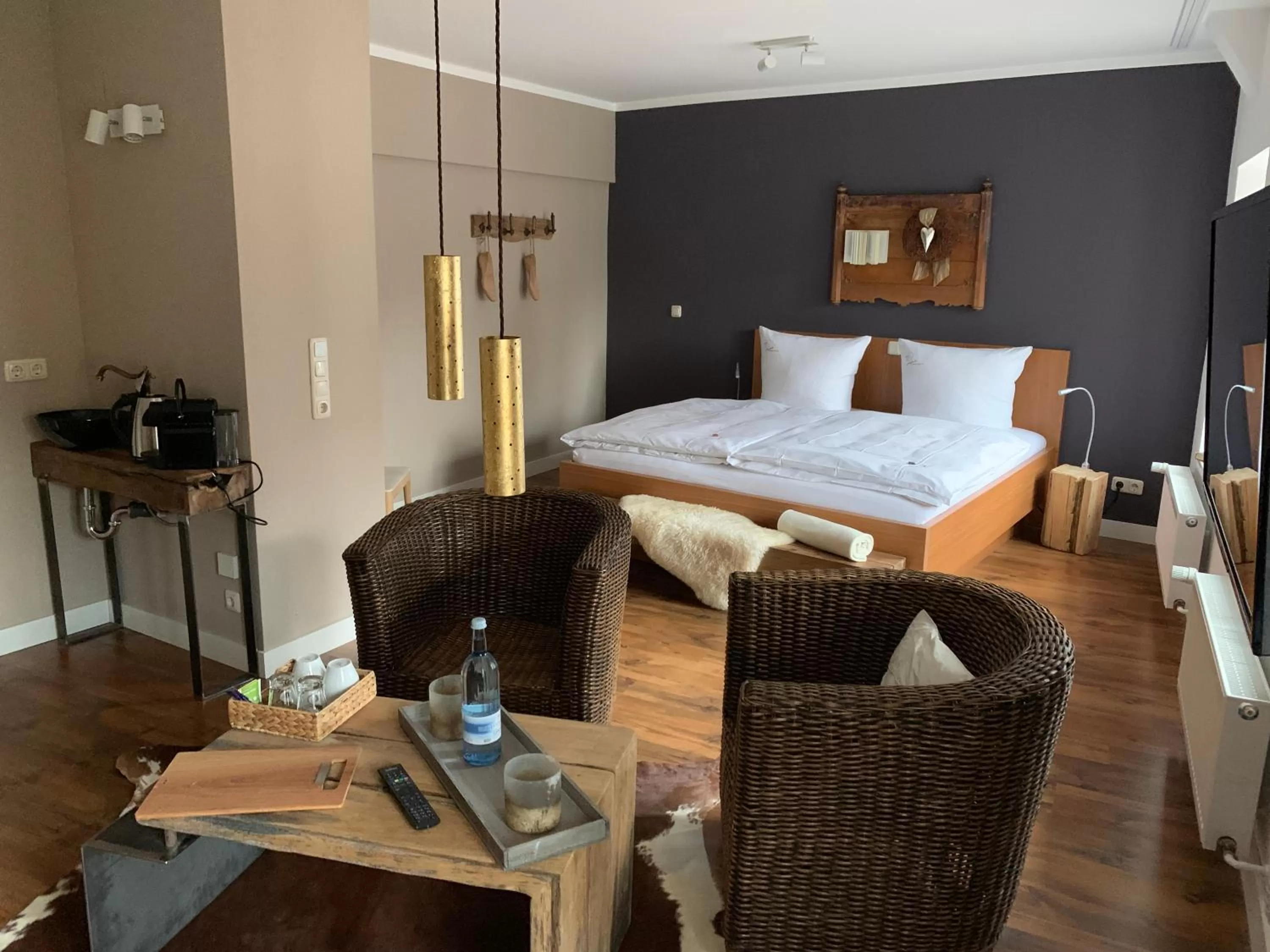 Photo of the whole room, Bed in Hotel Inselhof