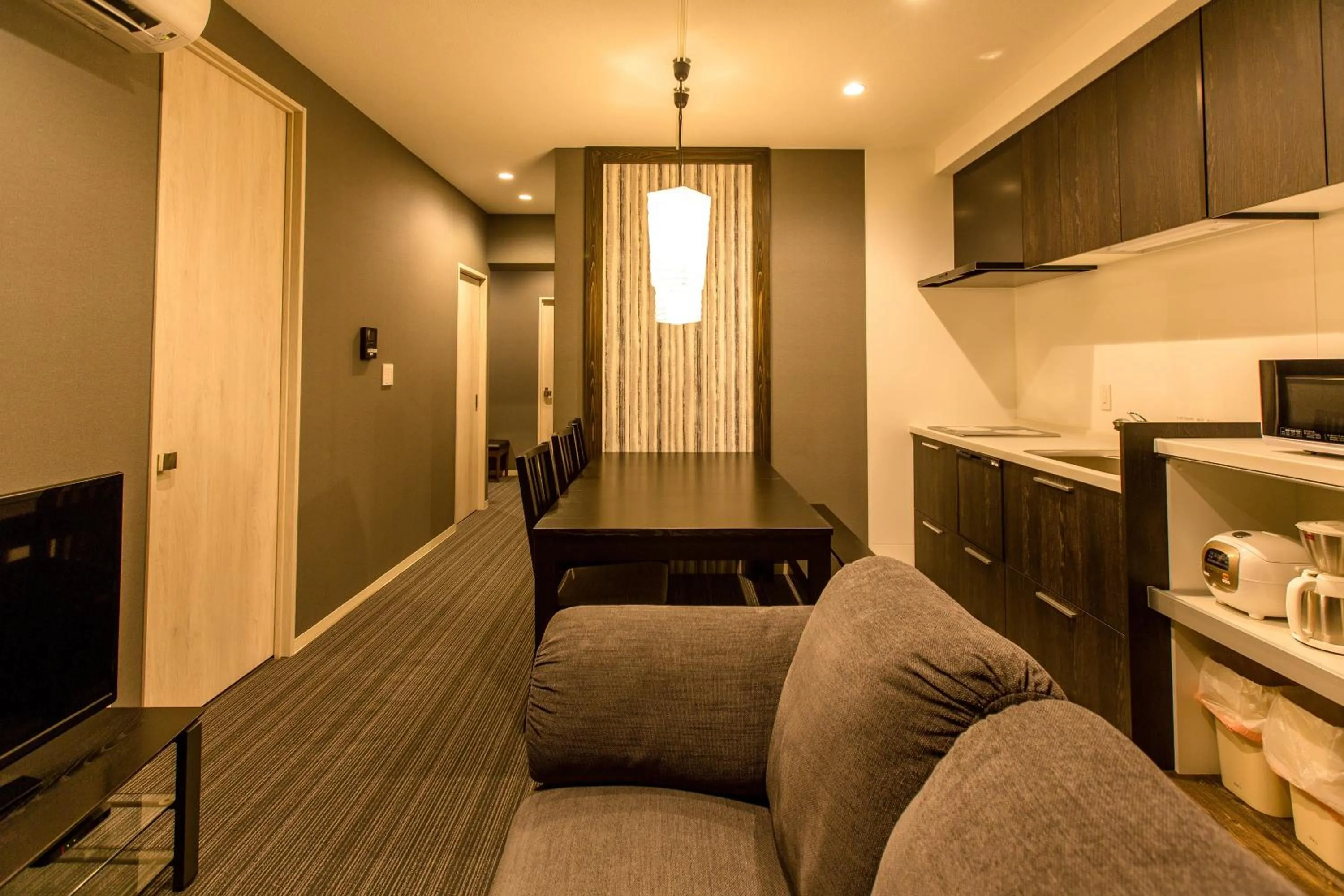 Living room in R&Run Kyoto Serviced Apartment & Suites