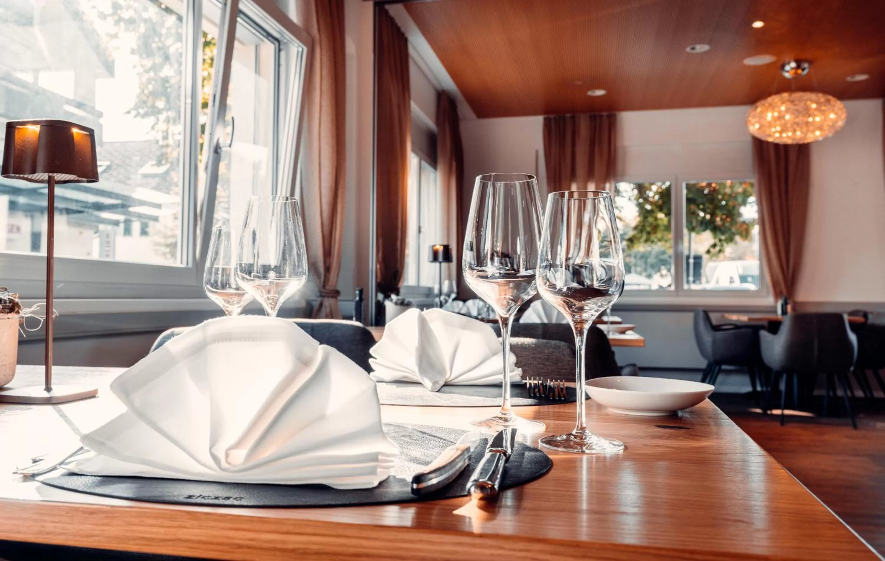 Dining area in Hotel Rössli Luterbach